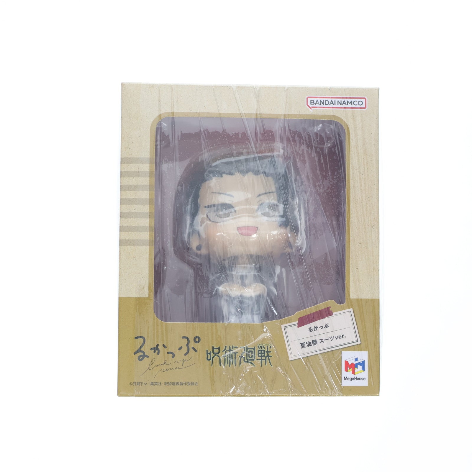 【中古即納】[FIG] るかっぷ 五条悟&夏油傑(ごじょうさとる&げとうすぐる) スーツVer. セット 呪術廻戦 完成品 フィギュア メガトレショップ&プレミアムバンダイ限定 メガハウス(20240831)