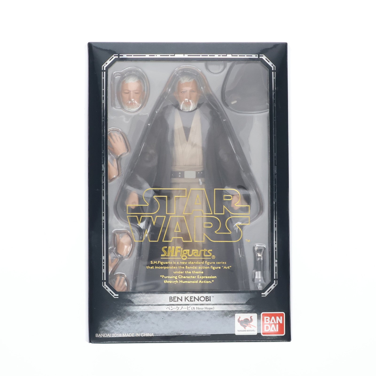 【中古即納】[FIG] S.H.Figuarts(フィギュアーツ) ベン・ケノービ(A New Hope) STAR WARS(スター・ウォーズ) エピソード4/新たなる希望 完成品 可動フィギュア バンダイ(20180629)