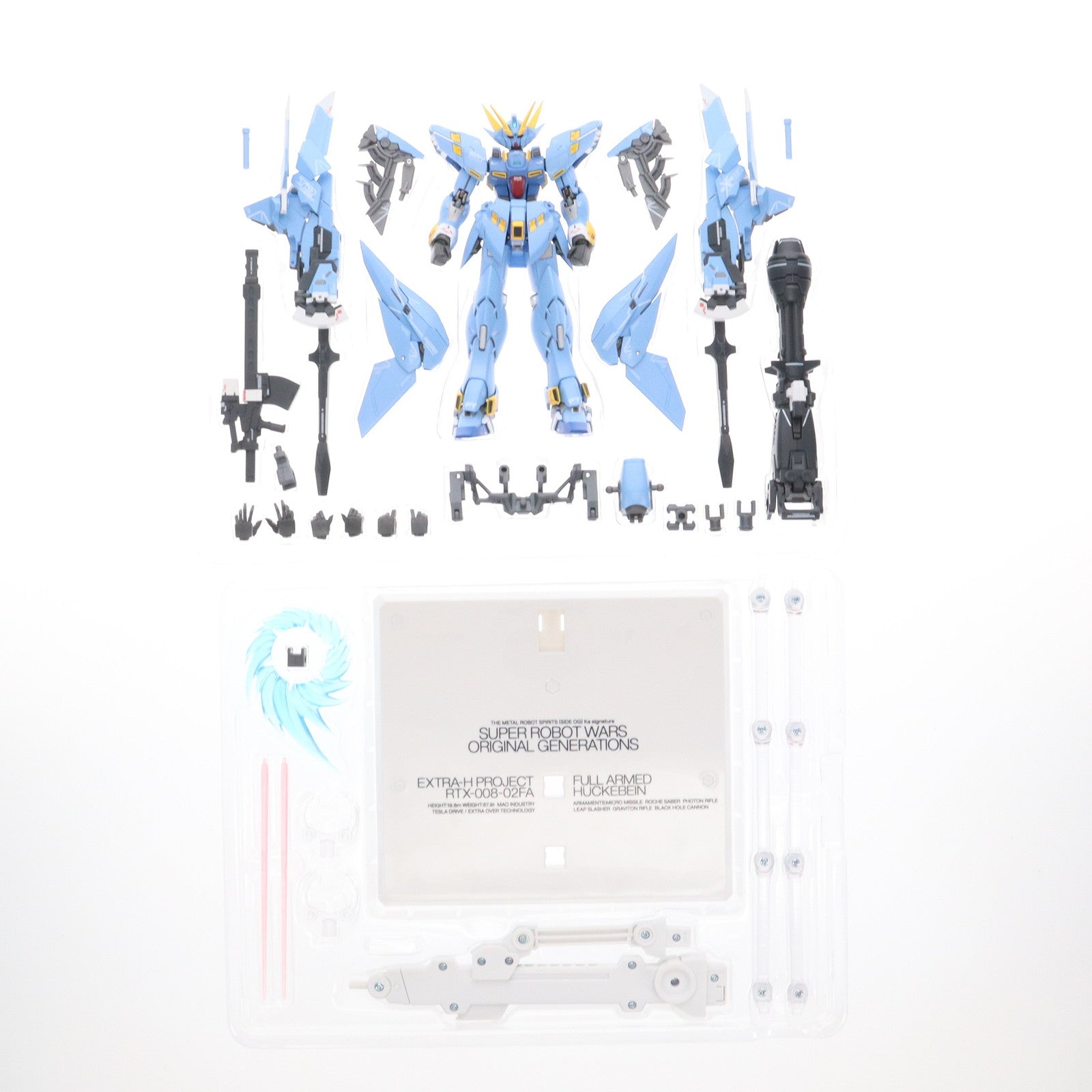 【中古即納】[FIG] 魂ウェブ商店限定 METAL ROBOT魂(Ka signature)(SIDE OG) フルアームド・ヒュッケバイン スーパーロボット大戦DD 完成品 可動フィギュア バンダイスピリッツ(20250214)