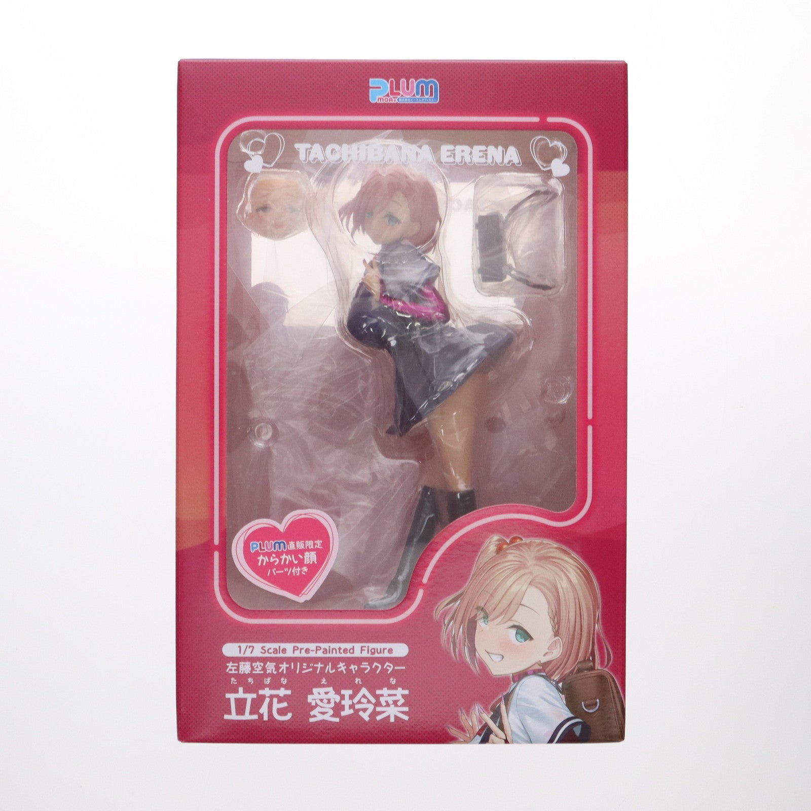 【中古即納】[FIG] PLUM直販限定特典付属 立花愛玲菜(たちばなえれな) 左藤空気オリジナルキャラクター 1/7 完成品 フィギュア PLUM(プラム)(20240630)