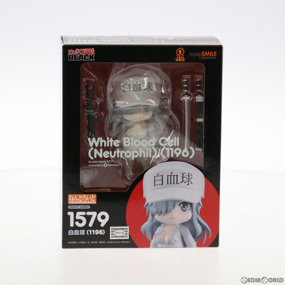 【中古即納】[FIG] ねんどろいど 1579 白血球(1196)(はっけっきゅう) はたらく細胞BLACK(ブラック) 完成品 可動フィギュア グッドスマイルカンパニー(20211009)