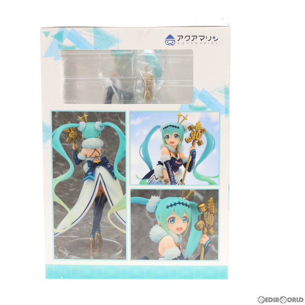 【中古即納】[FIG] レーシングミク 2018 Challenging to the TOP(チャレンジング トゥ ザ トップ) 初音ミク GTプロジェクト 1/7 完成品 フィギュア アクアマリン(20191214)