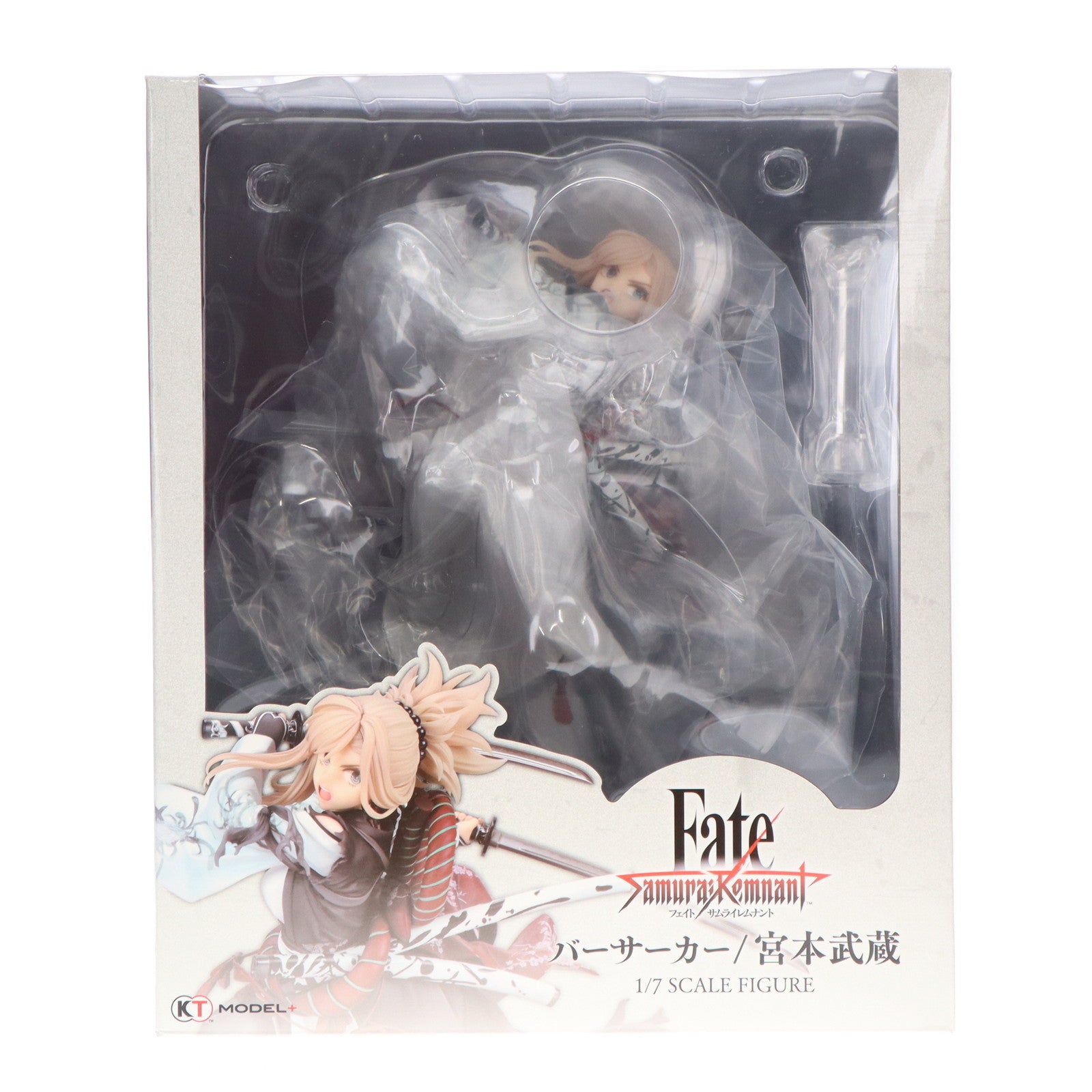 【中古即納】[FIG] バーサーカー/宮本武蔵(みやもとむさし) Fate/Samurai Remnant(フェイト/サムライレムナント) 1/7 完成品 フィギュア KT model+/コーエーテクモゲームス(20240727)