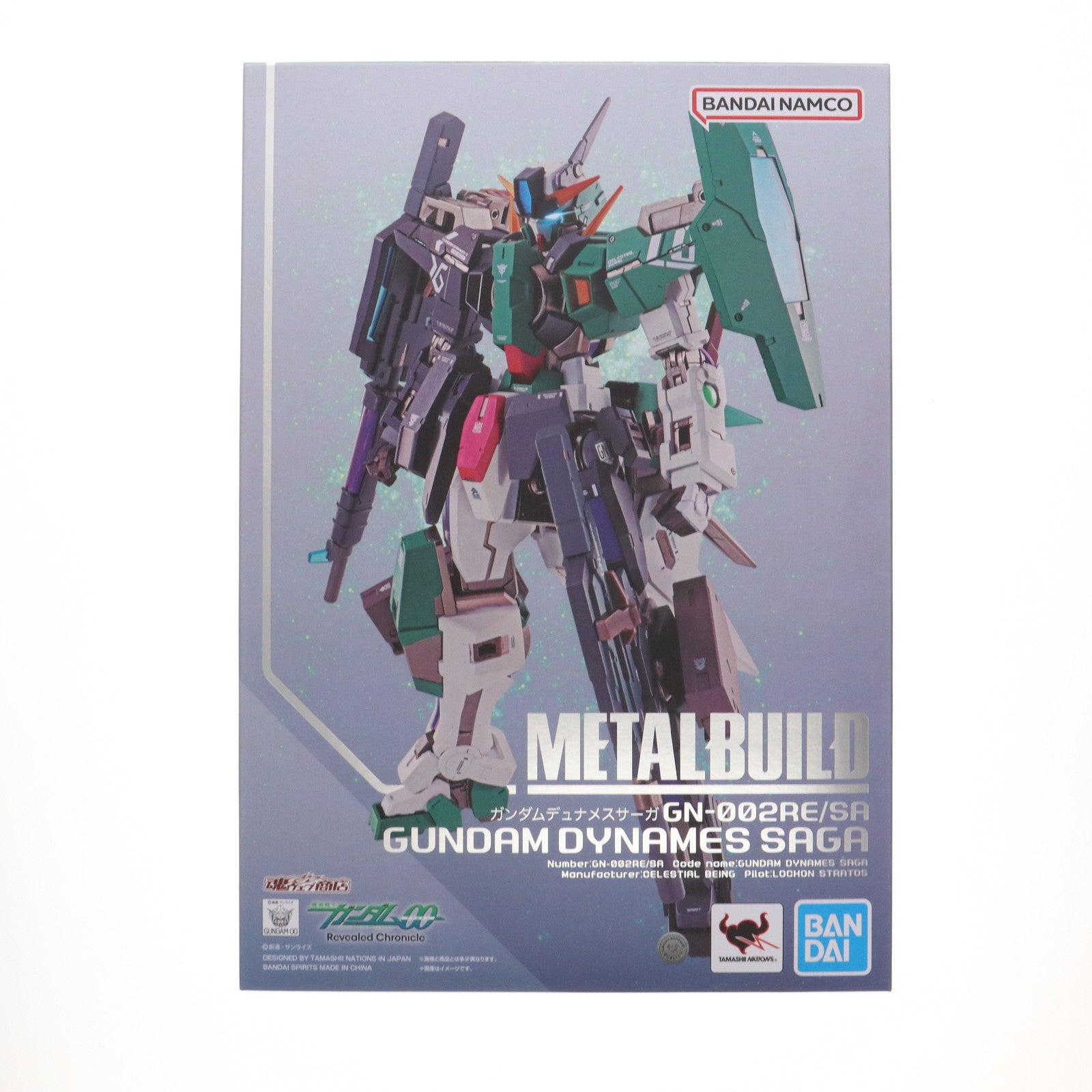 【中古即納】[FIG] METAL BUILD ガンダムデュナメスサーガ 機動戦士ガンダム00(ダブルオー) Revealed Chronicle 完成品 可動フィギュア バンダイ(2024/09/31)