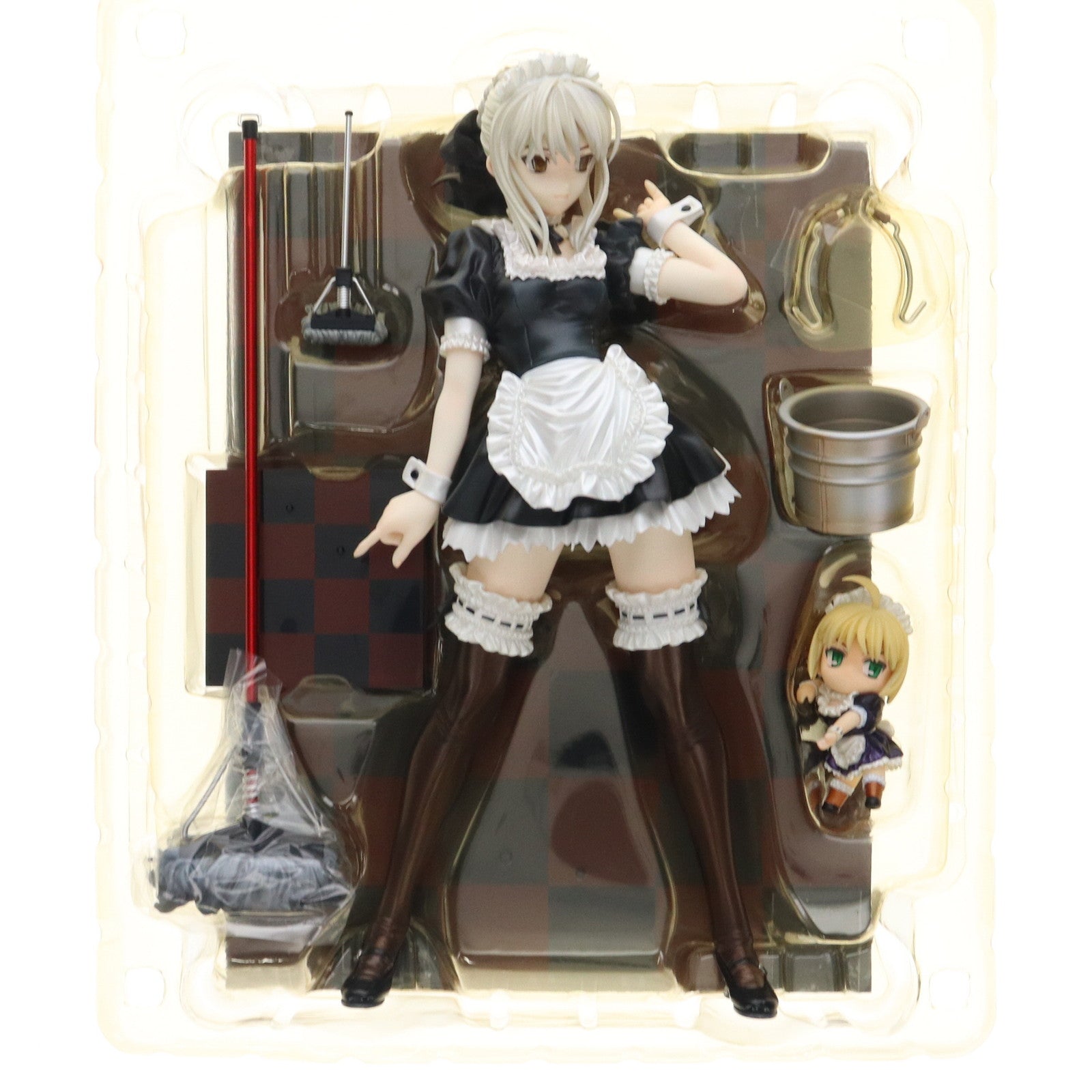 【中古即納】[FIG] とれたて!ほびーちゃんねる限定 セイバーオルタ メイドVer. Fate/hollow ataraxia(フェイト/ホロウ アタラクシア) 1/6 完成品 フィギュア アルター(20100531)