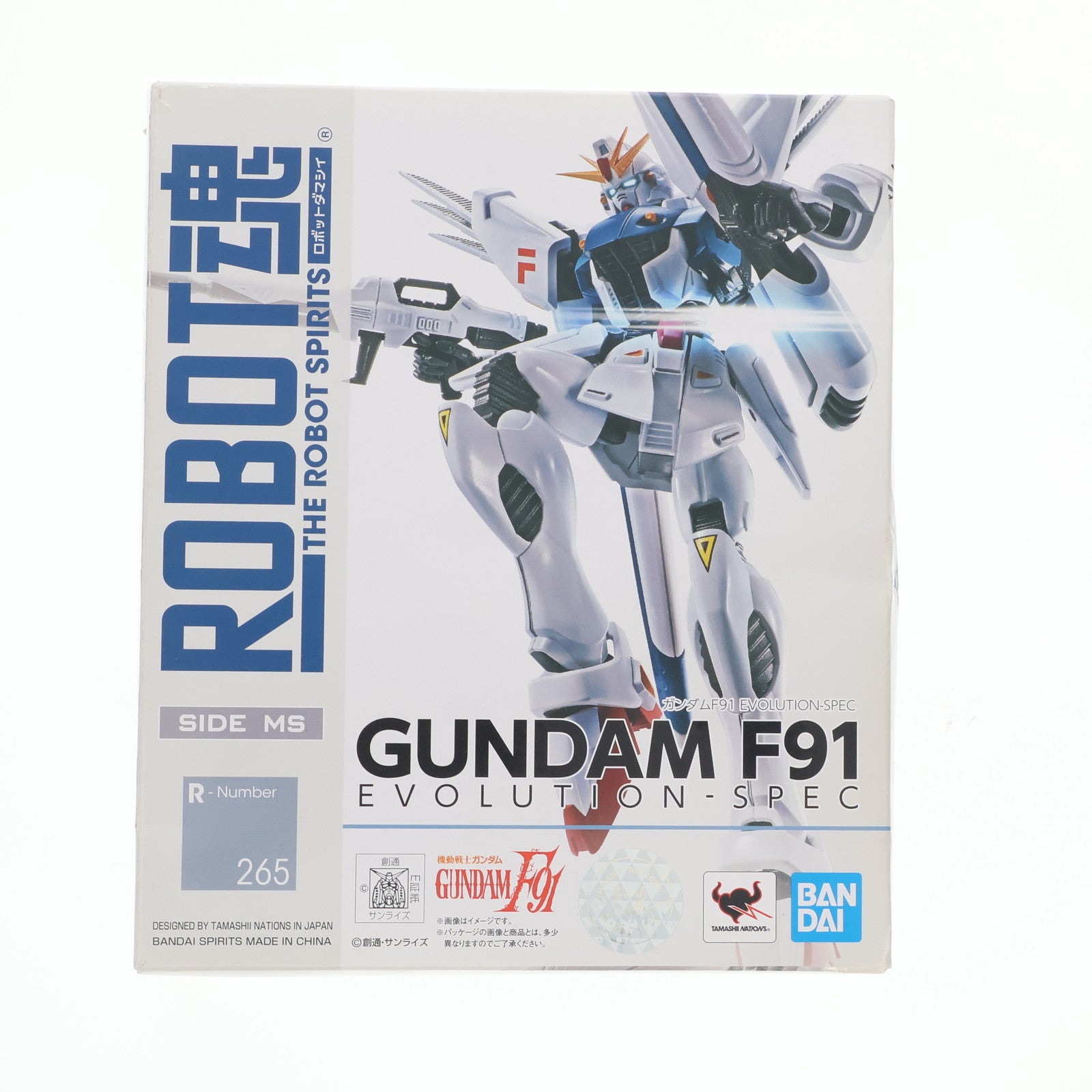【中古即納】[FIG] ROBOT魂(SIDE MS) ガンダムF91 EVOLUTION-SPEC 機動戦士ガンダムF91 完成品 可動フィギュア バンダイスピリッツ(20200718)