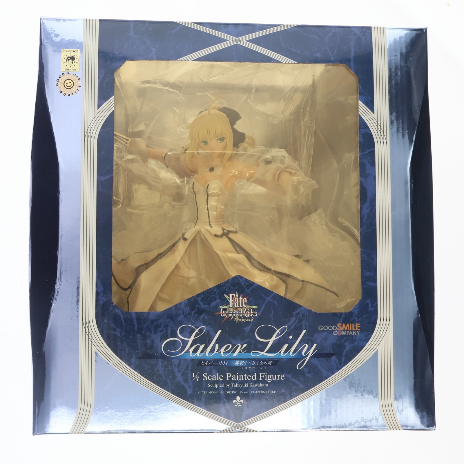 【中古即納】[FIG] セイバー・リリィ ～勝利すべき黄金の剣(カリバーン)～ Fate/unlimited codes(フェイト/アンリミテッドコード) 1/7 完成品 フィギュア ワンフェス2010冬&GOODSMILE ONLINE限定 グッドスマイルカンパニー(20100228)