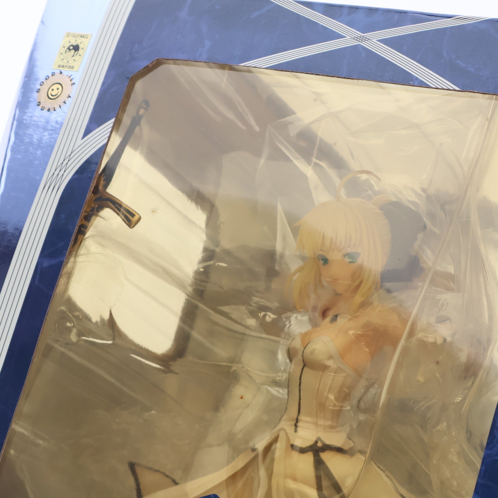 【中古即納】[FIG] セイバー・リリィ ～勝利すべき黄金の剣(カリバーン)～ Fate/unlimited codes(フェイト/アンリミテッドコード) 1/7 完成品 フィギュア ワンフェス2010冬&GOODSMILE ONLINE限定 グッドスマイルカンパニー(20100228)