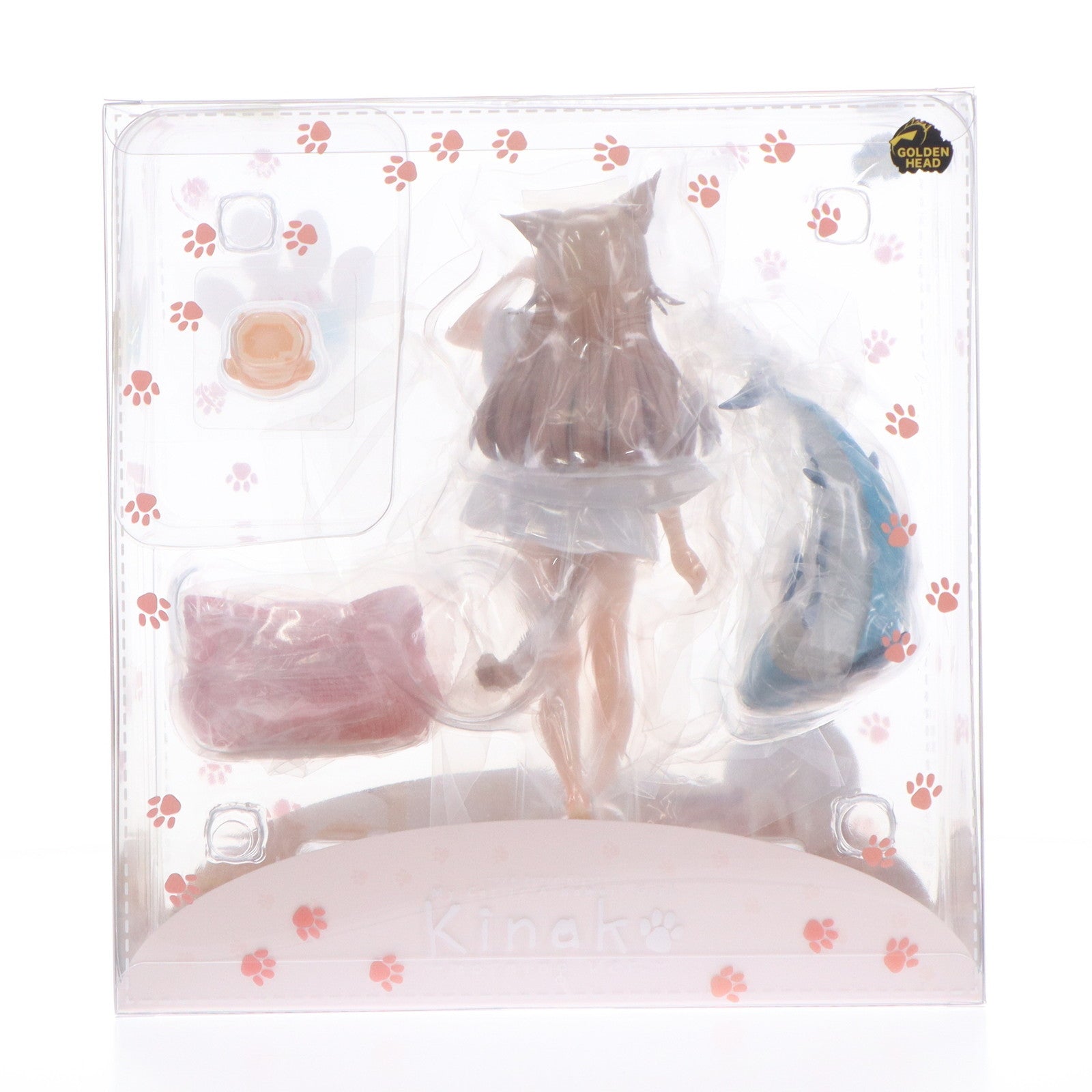 【中古即納】[FIG] きなこ おはようver. あみあみ限定版 うちのねこが女の子でかわいい 1/6 完成品 フィギュア GOLDENHEAD(ゴールデンヘッド)(20230623)