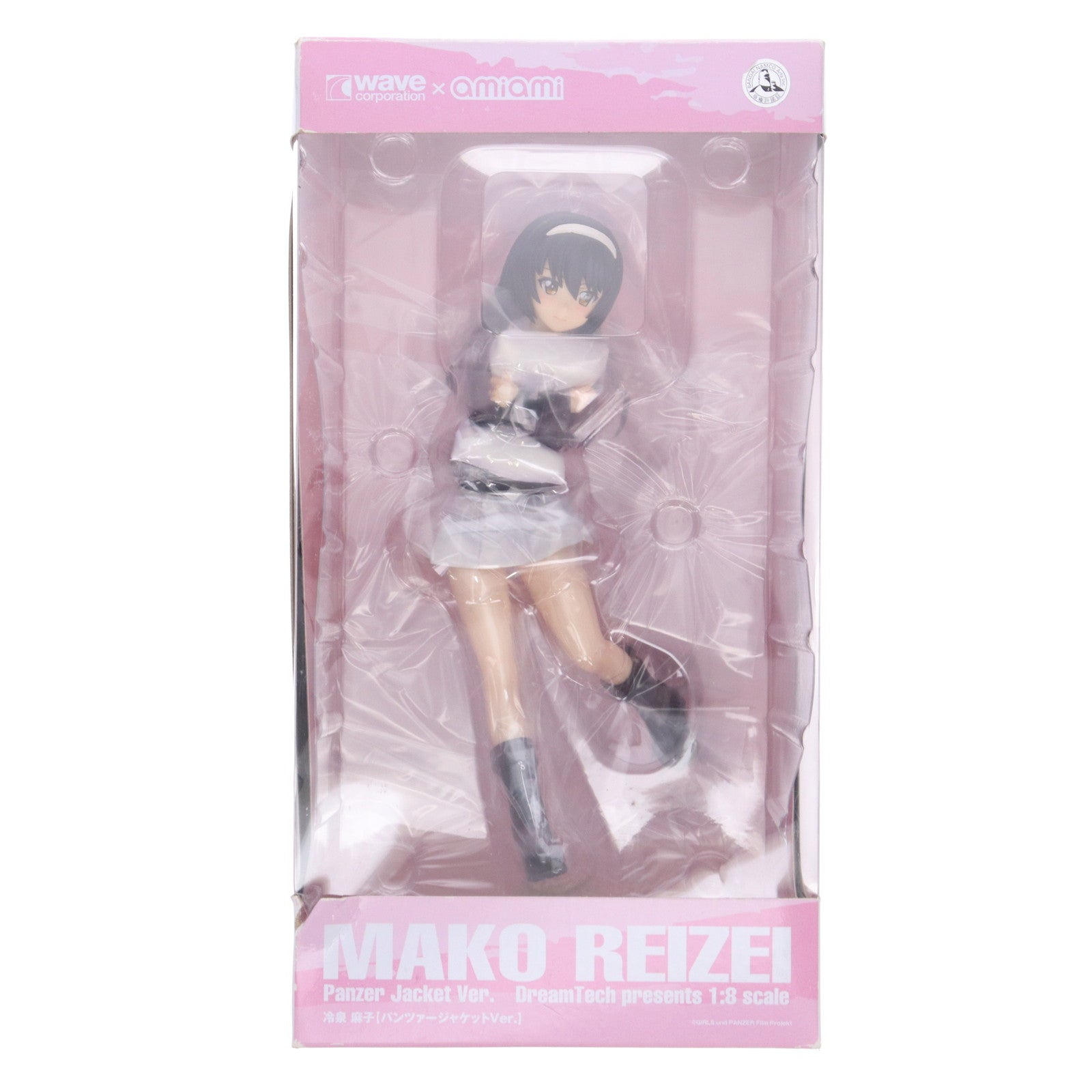 【中古即納】[FIG] あみあみ限定 ドリームテック 冷泉麻子(れいぜいまこ) パンツァージャケットVer. ガールズ&パンツァー 劇場版 1/8 完成品 フィギュア(DT-136) ウェーブ(WAVE)×amiami(あみあみ)(20190331)