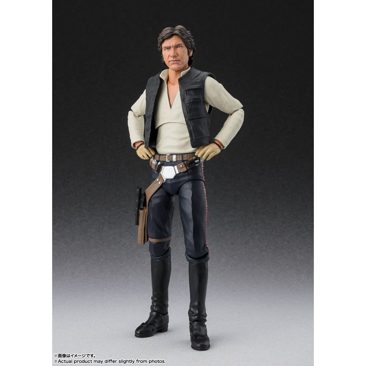 【中古即納】[FIG] S.H.Figuarts(フィギュアーツ) ハン・ソロ -Classic Ver.-(STAR WARS: A New Hope) スター・ウォーズ エピソード4/新たなる希望 完成品 可動フィギュア バンダイスピリッツ(20250315)