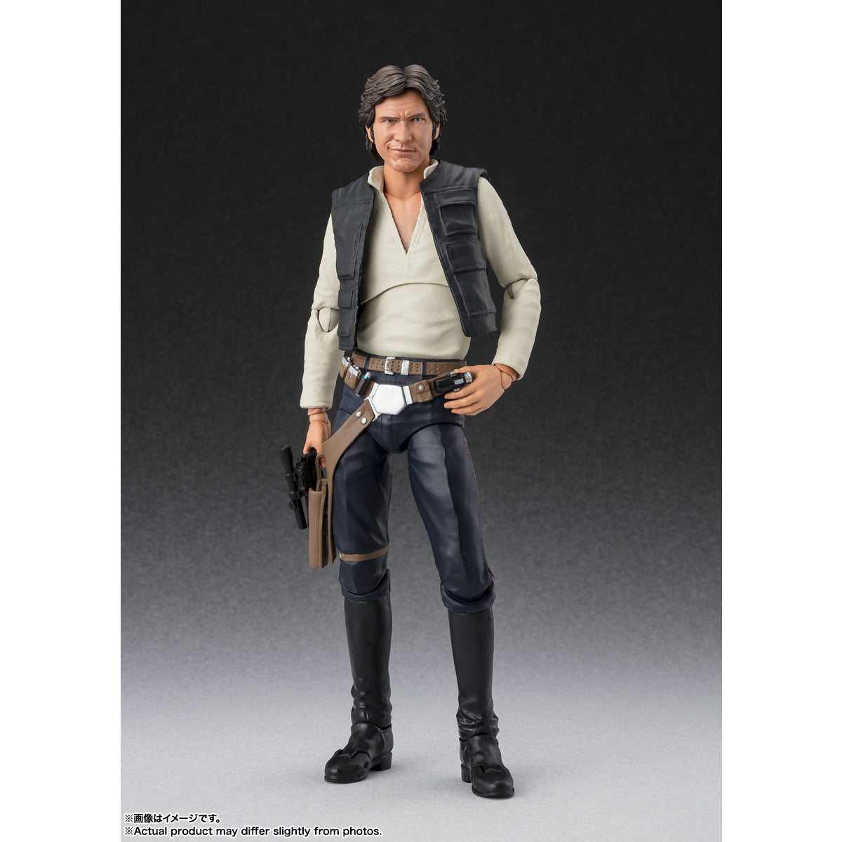 【中古即納】[FIG] S.H.Figuarts(フィギュアーツ) ハン・ソロ -Classic Ver.-(STAR WARS: A New Hope) スター・ウォーズ エピソード4/新たなる希望 完成品 可動フィギュア バンダイスピリッツ(20250315)