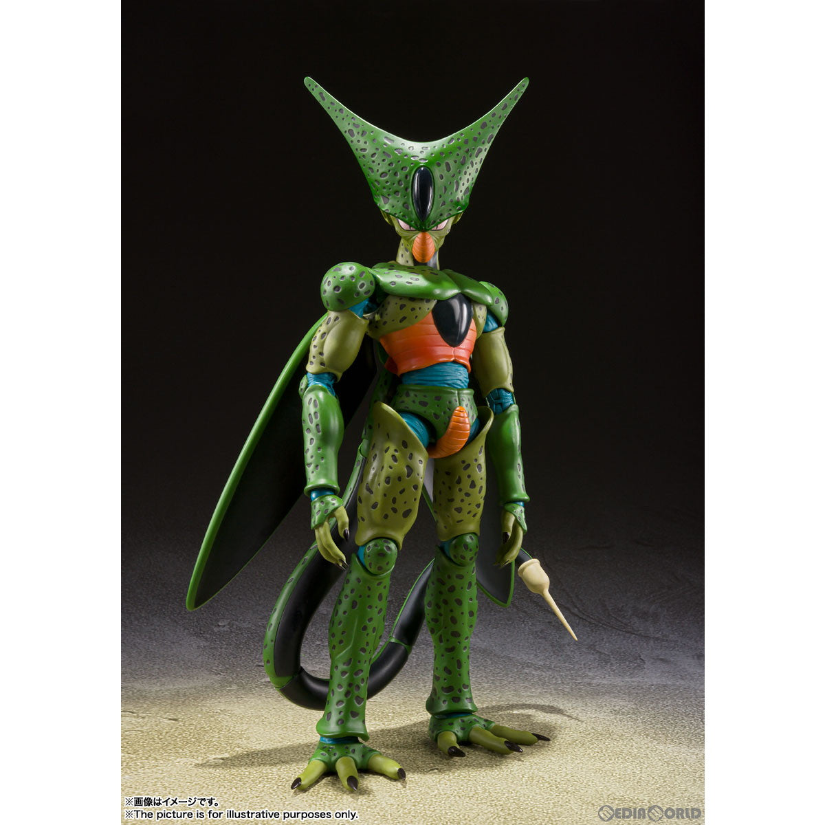 【中古即納】[FIG] S.H.Figuarts(フィギュアーツ) セル 第一形態 ドラゴンボールZ 完成品 可動フィギュア バンダイスピリッツ(20220827)