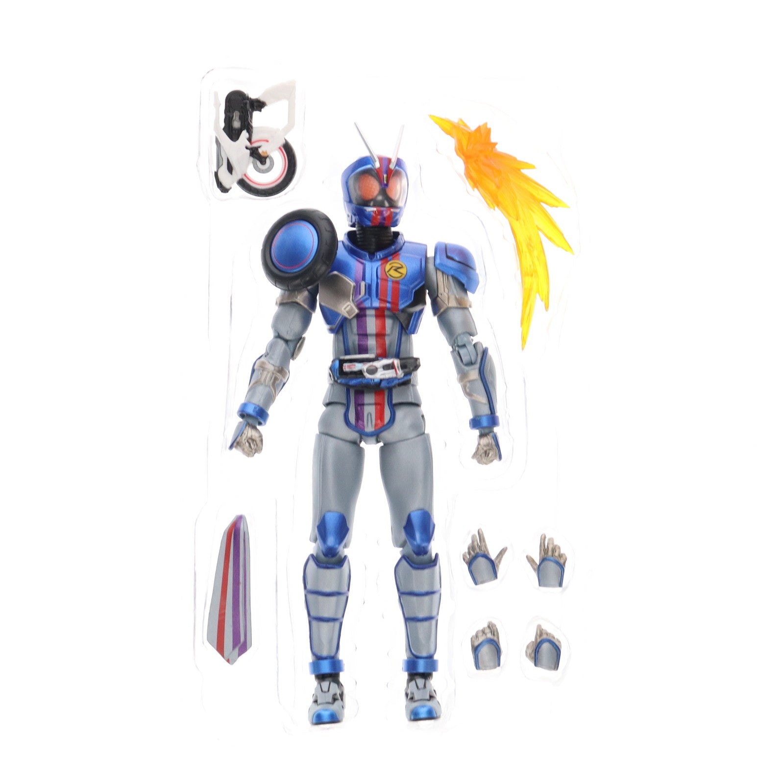 【中古即納】[FIG] 魂ウェブ商店限定 S.H.Figuarts(フィギュアーツ) 仮面ライダーマッハチェイサー 仮面ライダードライブ ドライブサーガ 仮面ライダーマッハ&仮面ライダーハート 完成品 可動フィギュア バンダイ(20170531)