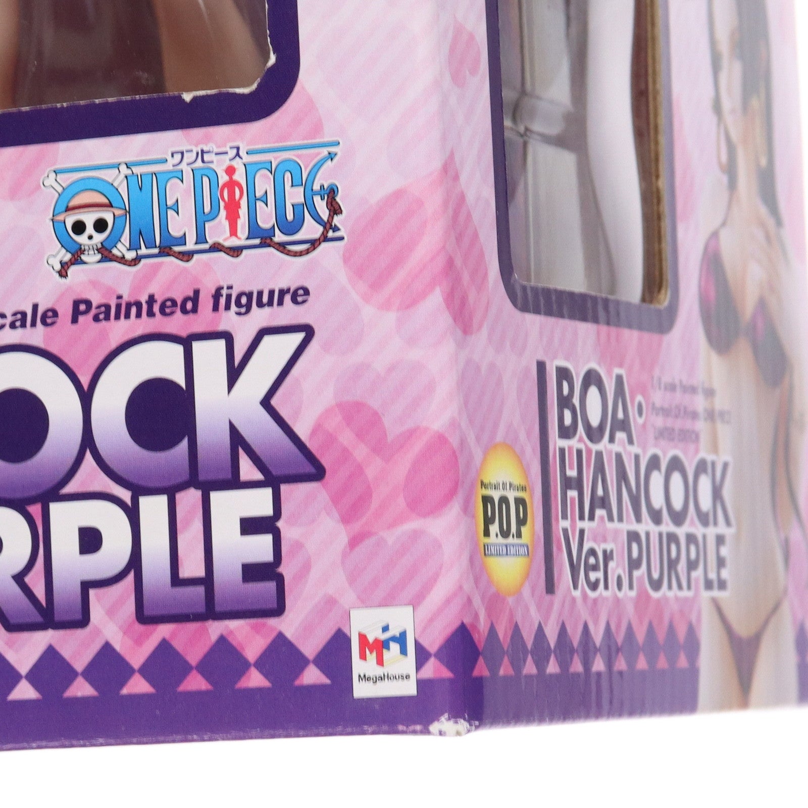 【中古即納】[FIG] Portrait.Of.Pirates P.O.P LIMITED EDITION ボア・ハンコック Ver.PURPLE ONE PIECE(ワンピース) 1/8 完成品 フィギュア メガハウス(20110331)
