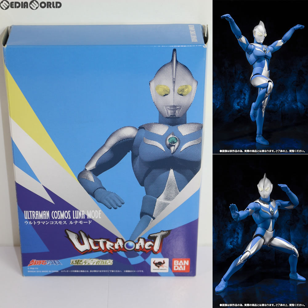 【中古即納】[FIG] 魂ウェブ商店限定 ULTRA-ACT(ウルトラアクト) ウルトラマンコスモス ルナモード 完成品 可動フィギュア バンダイ(20151031)