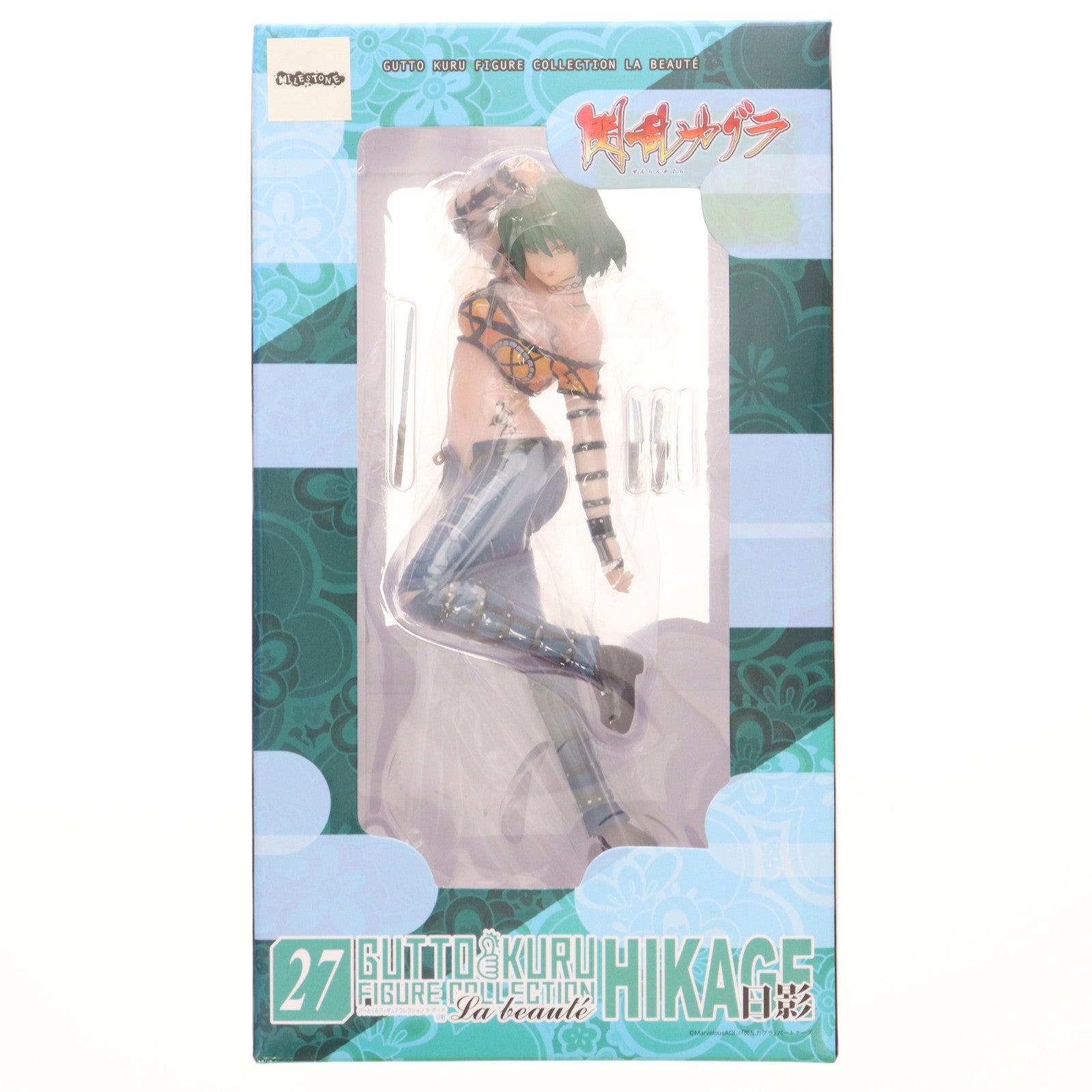 【中古即納】[FIG] グッとくるフィギュアコレクション ラ・ボーテ27 日影(ひかげ) 閃乱カグラ 完成品 フィギュア マイルストン(20140809)