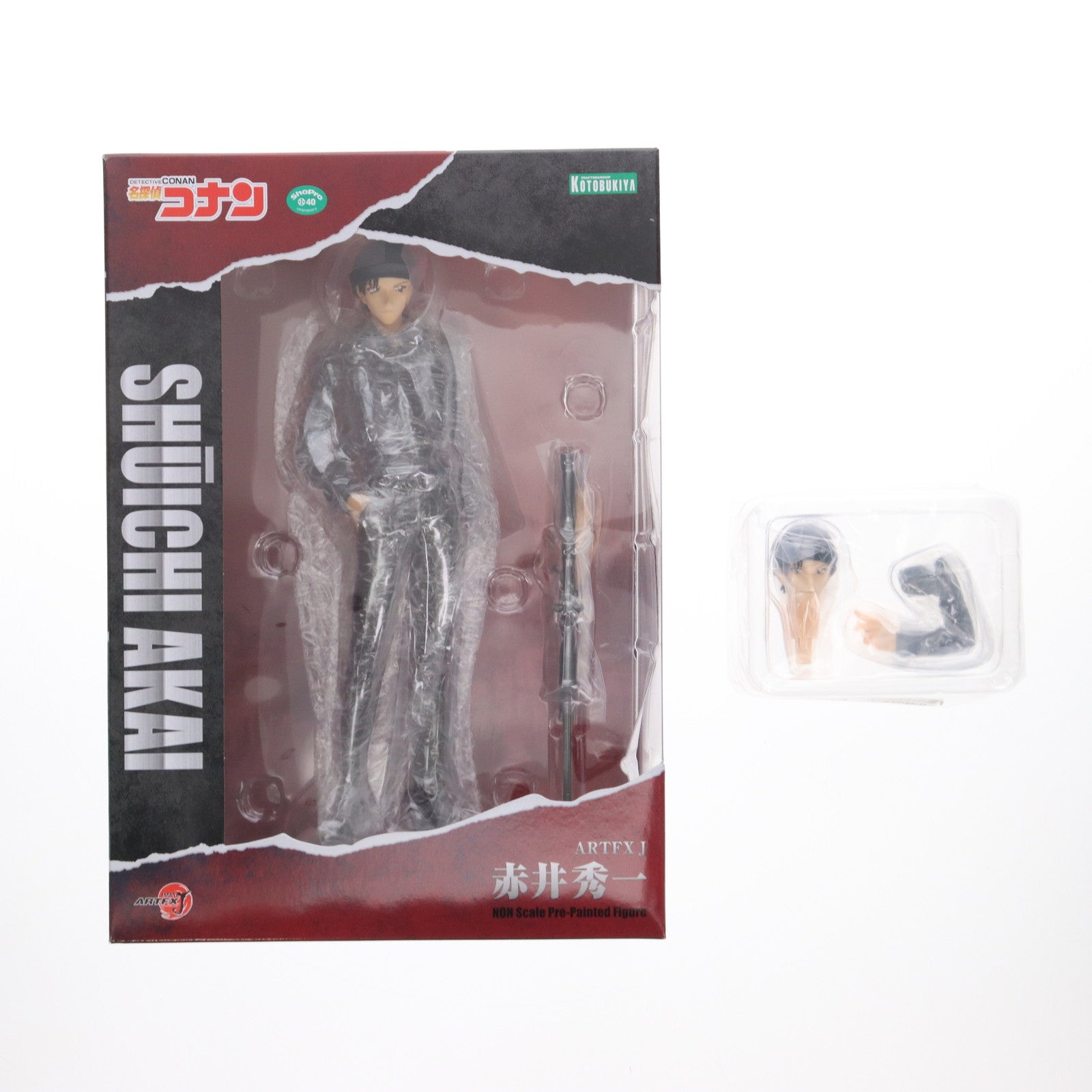 【中古即納】[FIG] コトブキヤショップ限定特典付属 ARTFX J 赤井秀一(あかいしゅういち) 名探偵コナン 完成品 フィギュア(PP877) コトブキヤ(20210430)