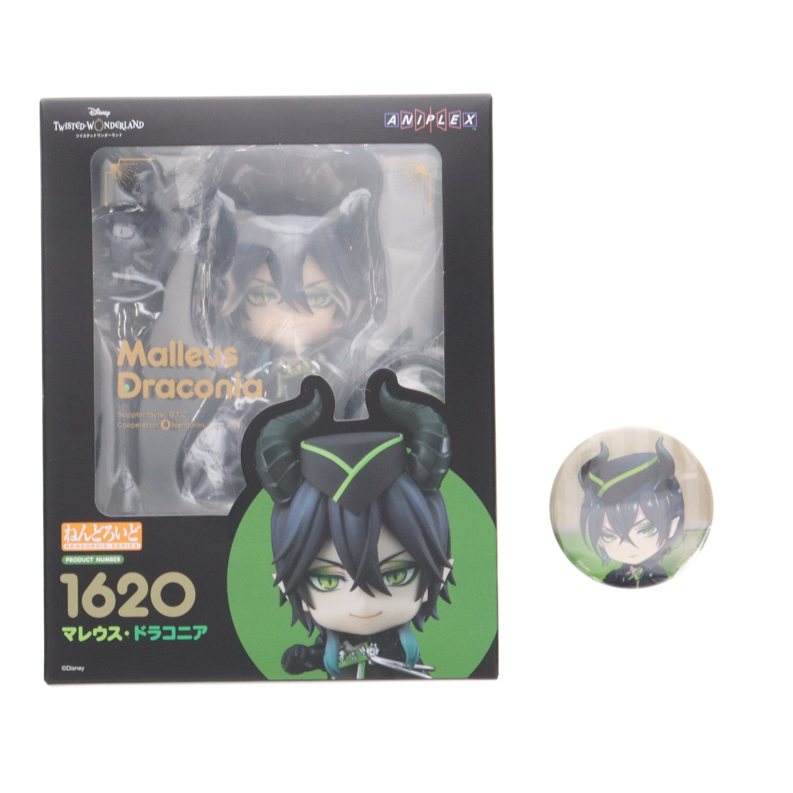 【中古即納】[FIG] 予約特典付属 ねんどろいど 1620 マレウス・ドラコニア ディズニー ツイステッドワンダーランド 完成品 可動フィギュア ANIPLEX+&GOODSMILE ONLINE SHOP限定 アニプレックス(20211231)
