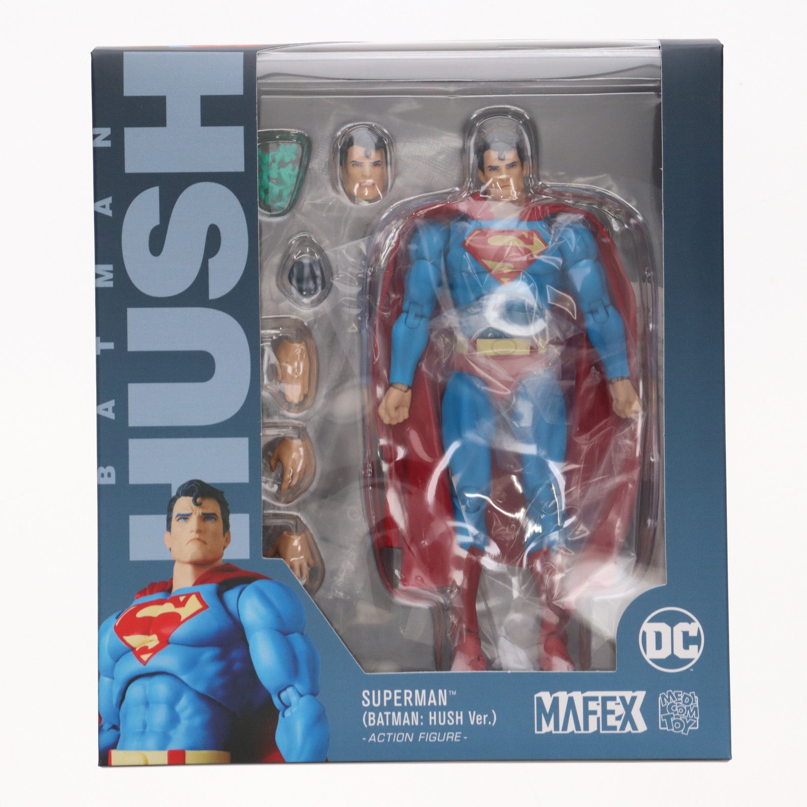【中古即納】[FIG] マフェックス MAFEX SUPERMAN(HUSH Ver.)(スーパーマン ハッシュバージョン) BATMAN HUSH(バットマン: ハッシュ) 完成品 可動フィギュア(20210130)