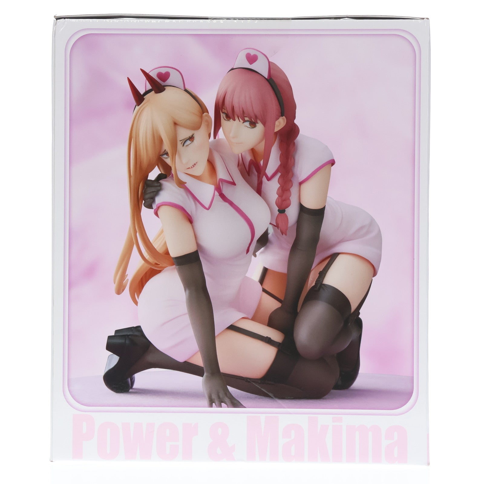 【中古即納】[FIG] パワー&マキマ ナースVer. チェンソーマン 1/7 完成品 フィギュア(AMU-FNX0928) MAPPA(マッパ)(20240216)