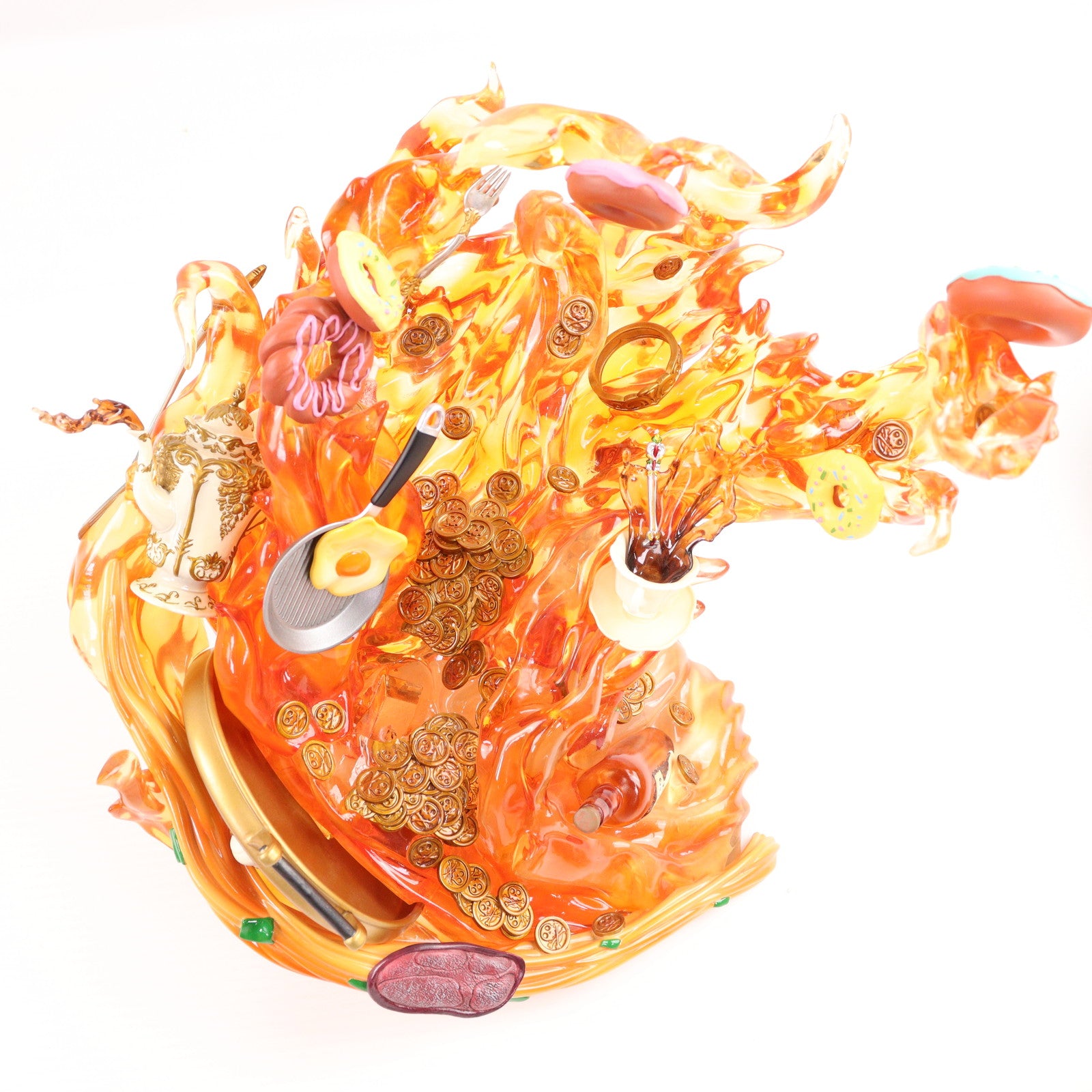 【中古即納】[FIG] ワンピース ログコレクション 大型スタチューシリーズ サンジ ONE PIECE 完成品 フィギュア プレックス(20210731)