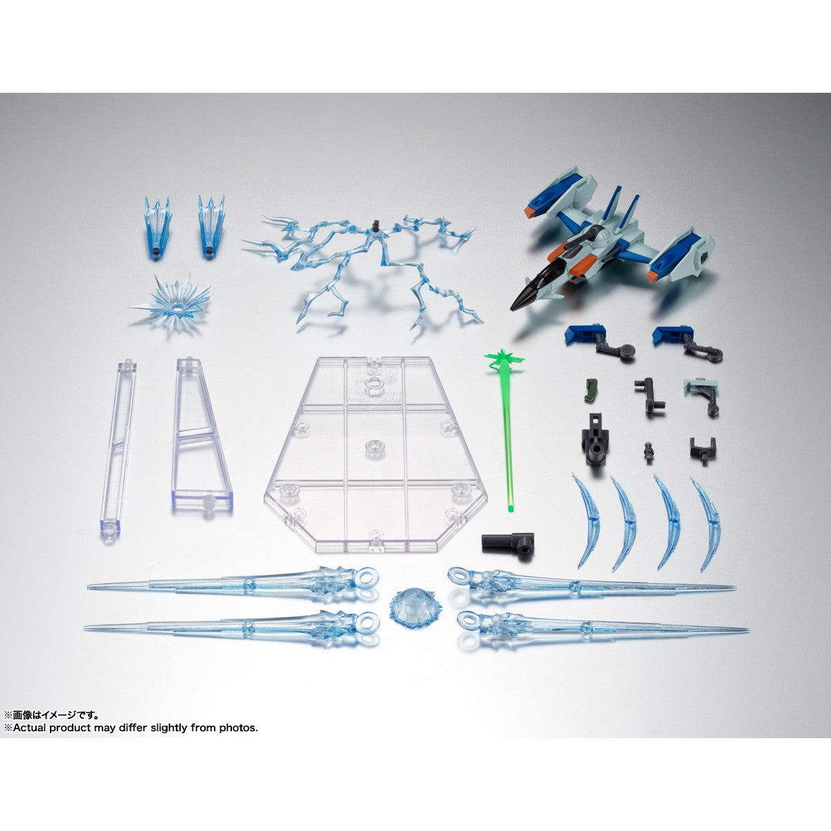 【中古即納】[FIG] ROBOT魂(SIDE MS) FX-550 スカイグラスパー&エフェクトパーツセット ver. A.N.I.M.E. 機動戦士ガンダムSEED(シード) 完成品 可動フィギュア バンダイスピリッツ(20250426)