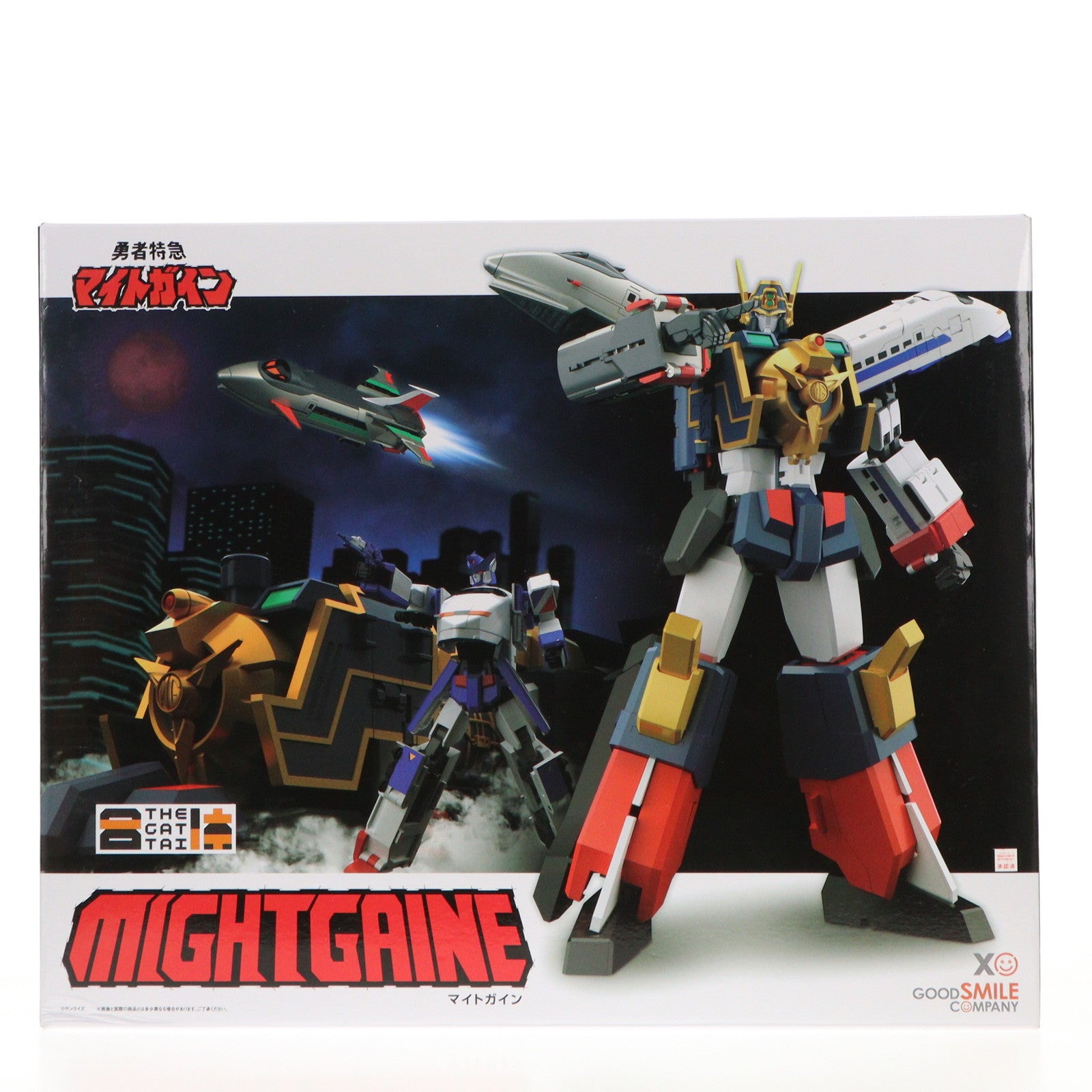 【中古即納】[FIG] THE合体 マイトガイン 勇者特急マイトガイン 完成品 可動フィギュア グッドスマイルカンパニー(20231001)