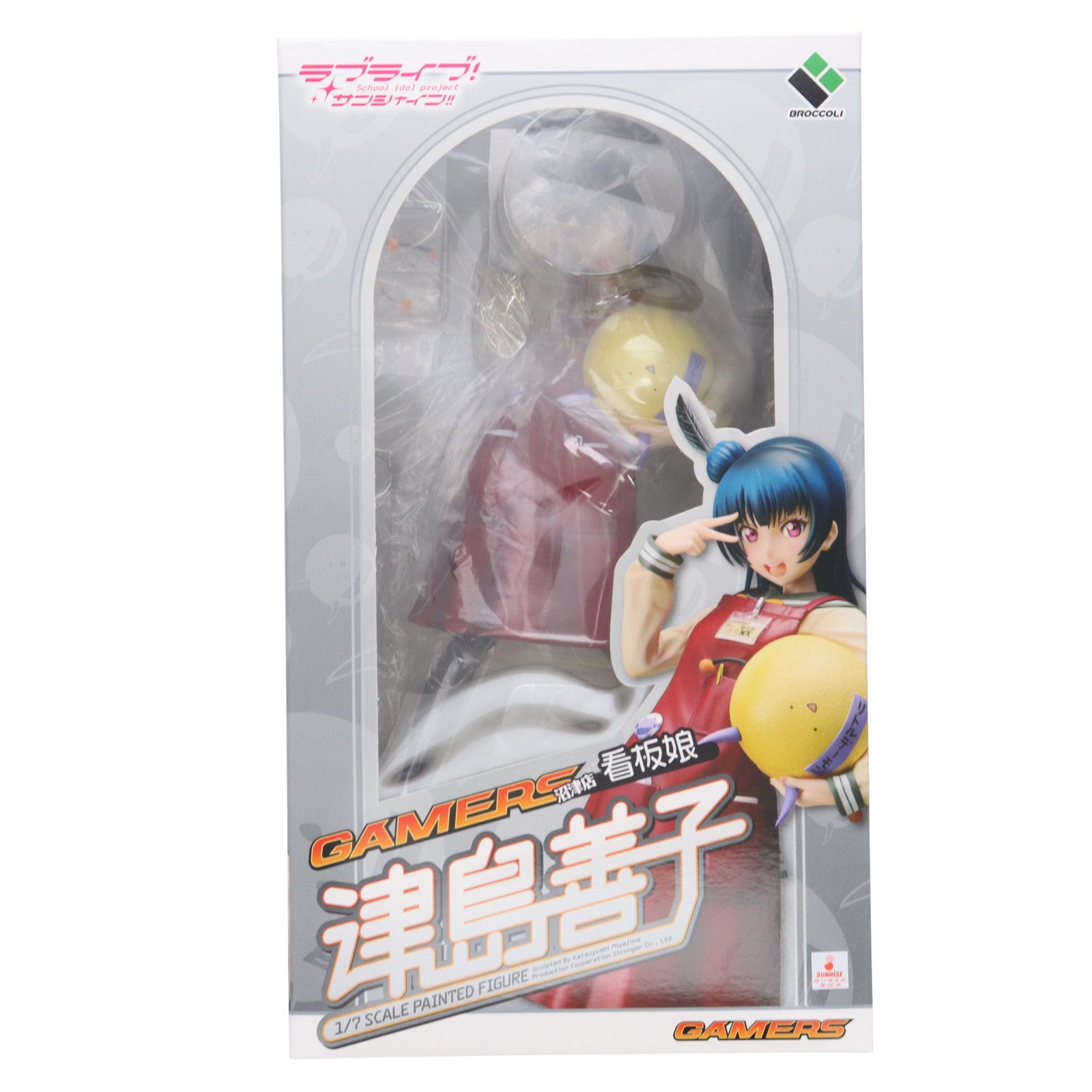 【中古即納】[FIG] ゲーマーズ限定 ゲーマーズ沼津店看板娘:津島善子(つしまよしこ) ラブライブ!サンシャイン!! 1/7 完成品 フィギュア ブロッコリー(20180228)