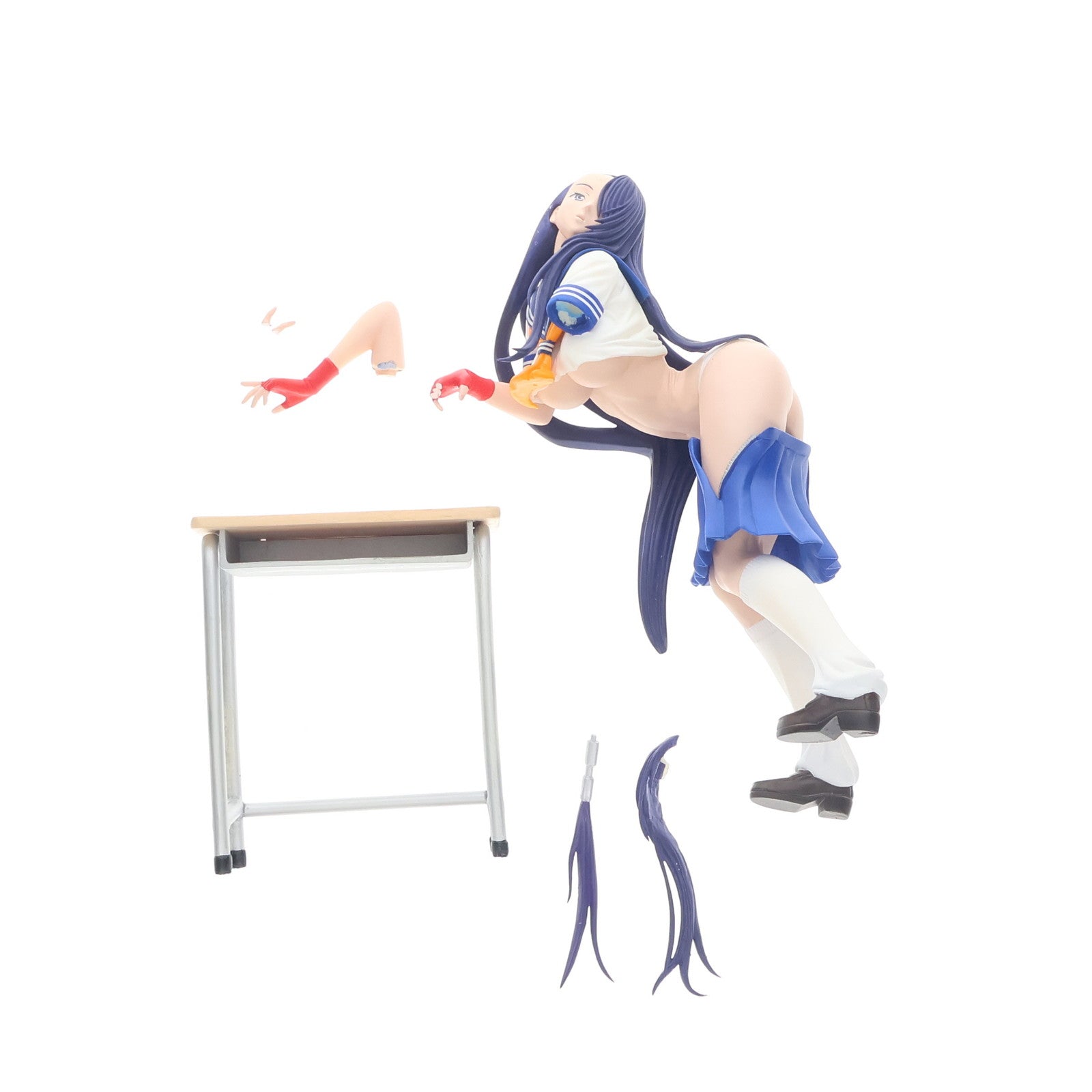 【中古即納】[FIG] 関羽雲長(かんううんちょう) 机Ver.(WHITE) 真・一騎当千 1/6 完成品 フィギュア(10316 W) アイズプロジェクト(20240703)