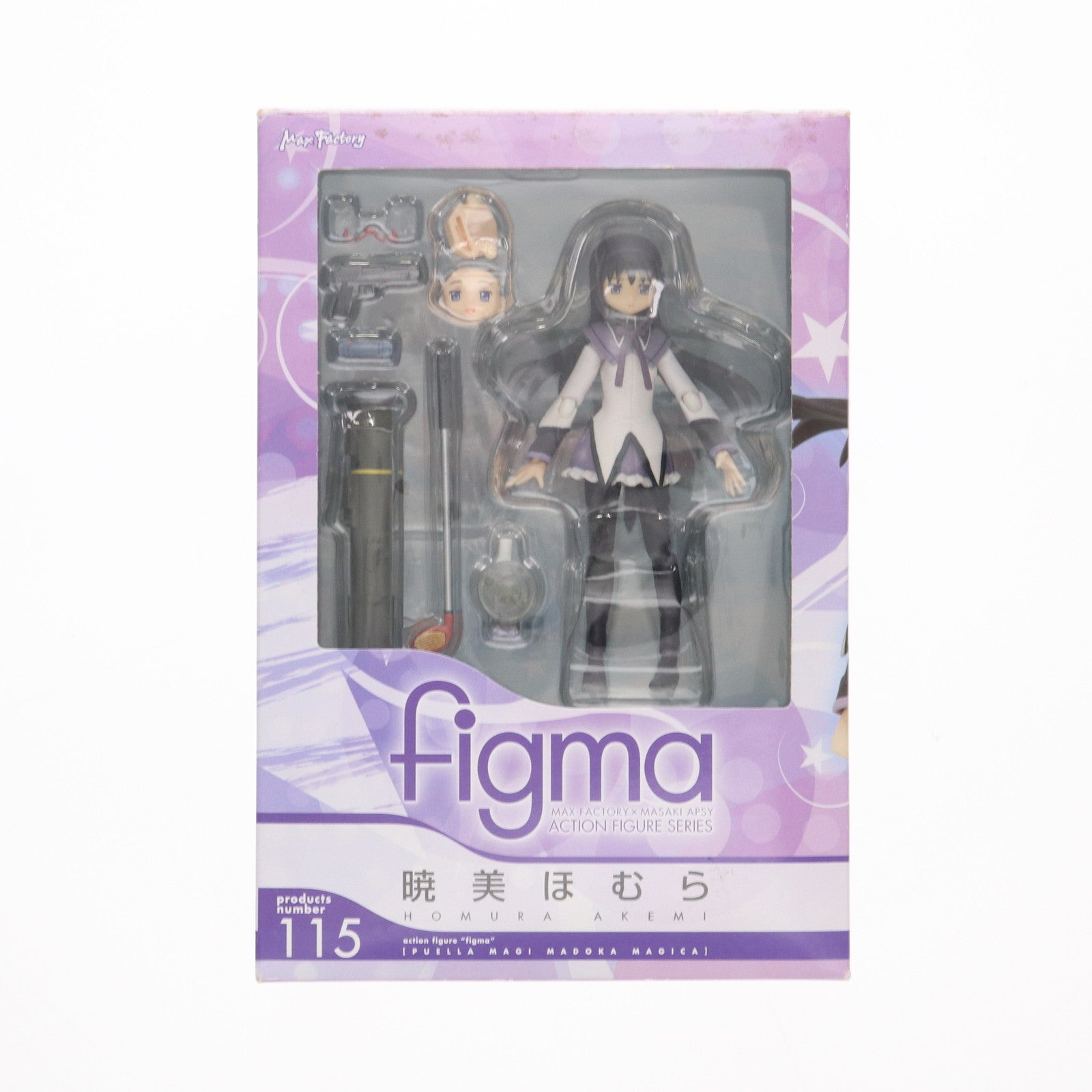 【中古即納】[FIG] figma(フィグマ) 115 暁美ほむら(あけみほむら) 魔法少女まどか☆マギカ 完成品 可動フィギュア マックスファクトリー(20111130)