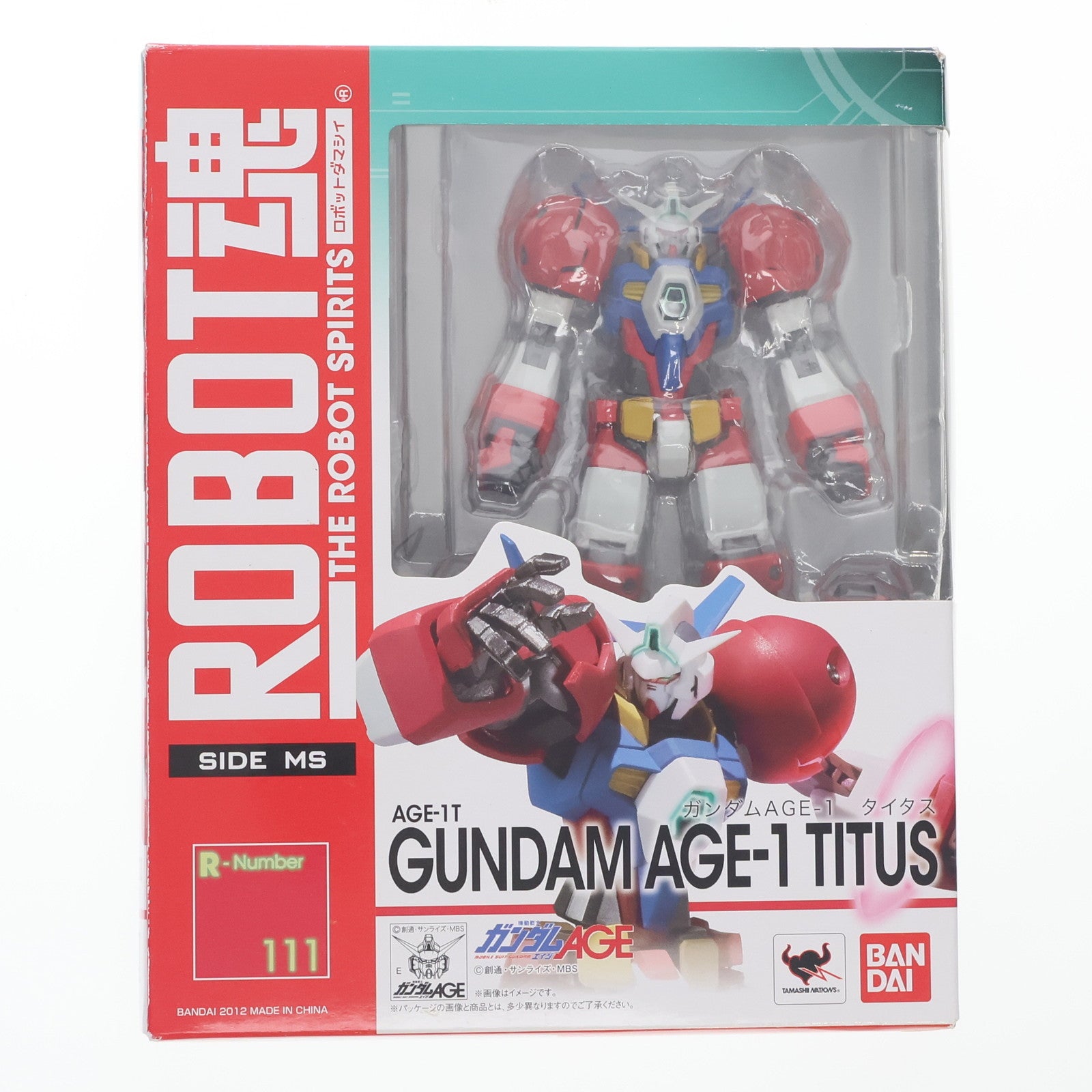 【中古即納】[FIG] ROBOT魂(SIDE MS) ガンダムAGE-1 タイタス 機動戦士ガンダムAGE(エイジ) 完成品 可動フィギュア バンダイ(20120128)