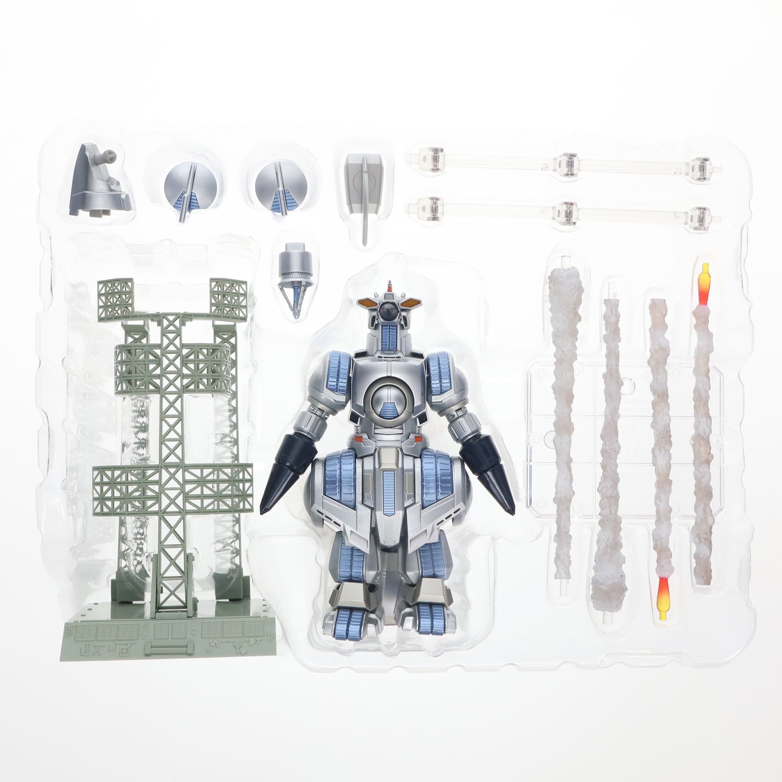 【中古即納】[FIG] S.H.MonsterArts(モンスターアーツ) M.O.G.E.R.A. G.フォース格納ドック出撃Ver. ゴジラVSスペースゴジラ 完成品 可動フィギュア バンダイスピリッツ(20240301)
