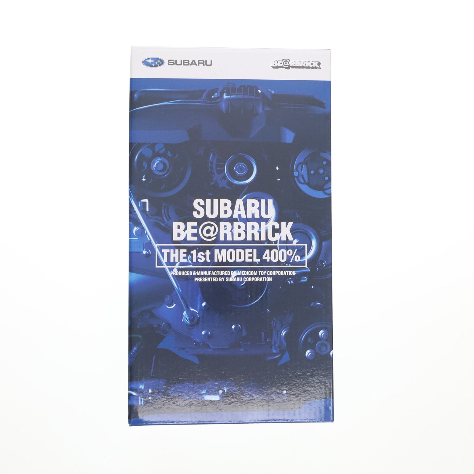 【中古即納】[FIG] SUBARUオンラインショップ限定 SUBARU BE@RBRICK(スバル ベアブリック) THE 1st MODEL 400% 完成品 可動フィギュア メディコム・トイ(20210731)