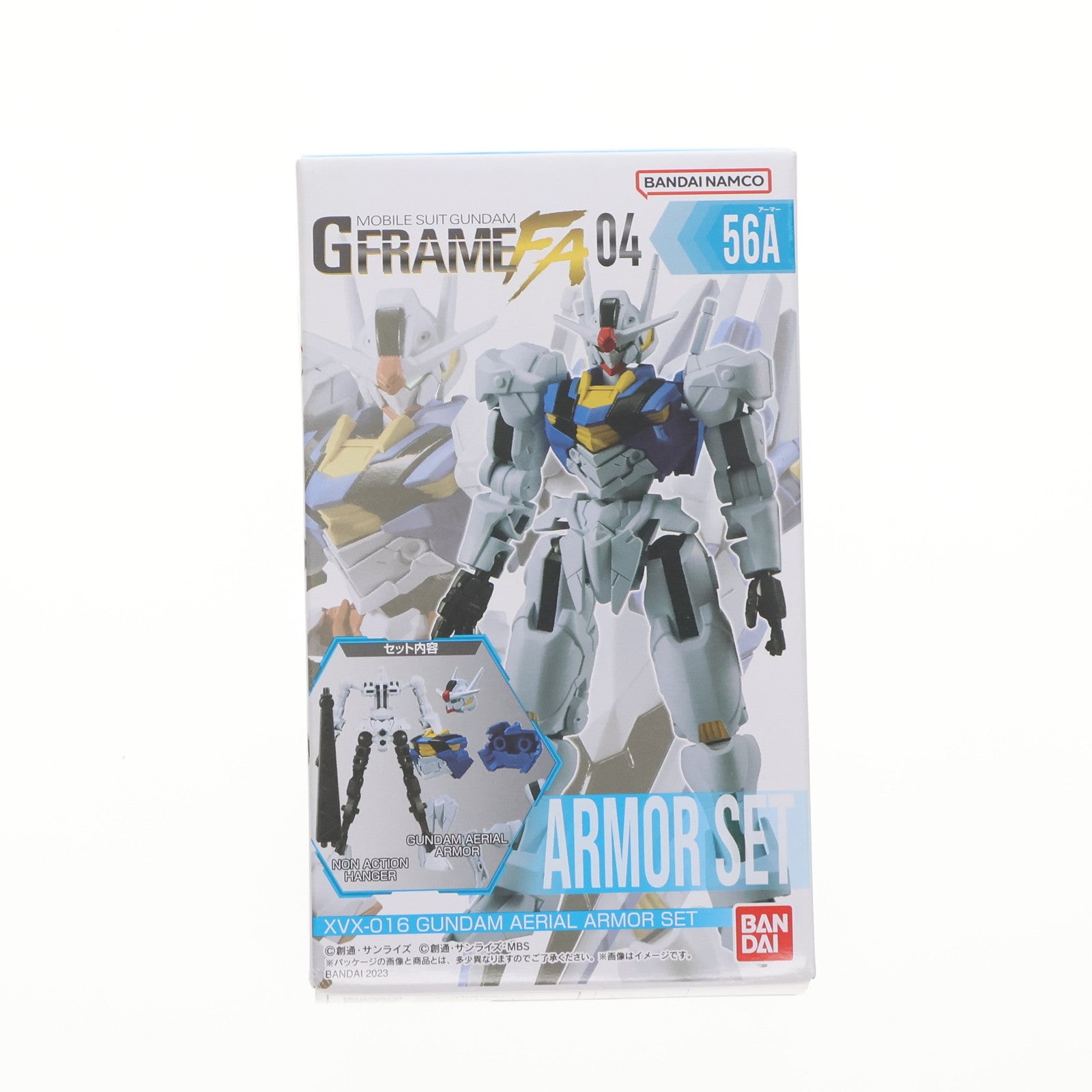 【中古即納】[FIG] (単品)(食玩) ガンダム・エアリアル アーマーセット 機動戦士ガンダム GフレームFA 04 機動戦士ガンダム 水星の魔女 可動フィギュア バンダイ(20230130)