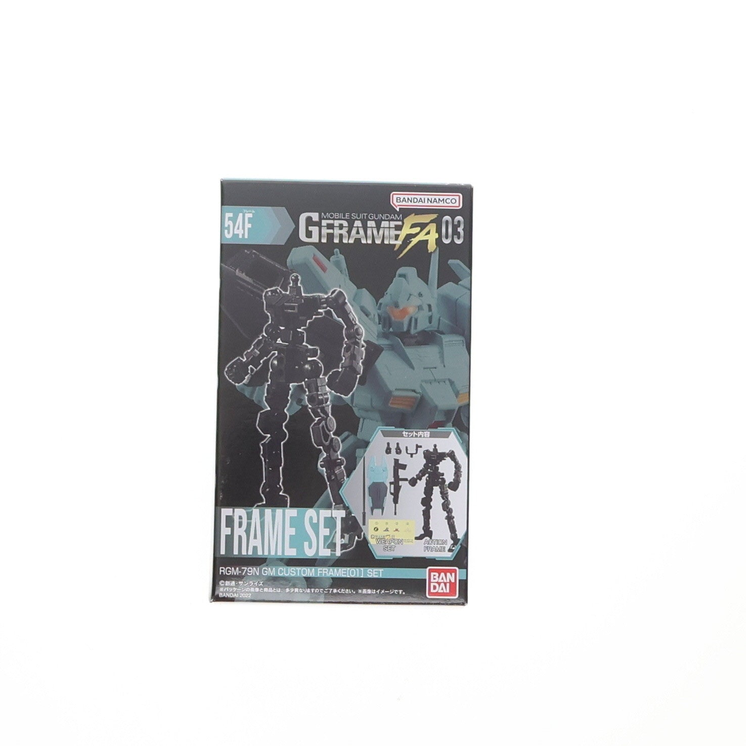 【中古即納】[FIG] (単品)(食玩) ジム・カスタム フレームセット 機動戦士ガンダム GフレームFA 03 機動戦士ガンダム0083 STARDUST MEMORY(スターダストメモリー) 可動フィギュア バンダイ(20221017)