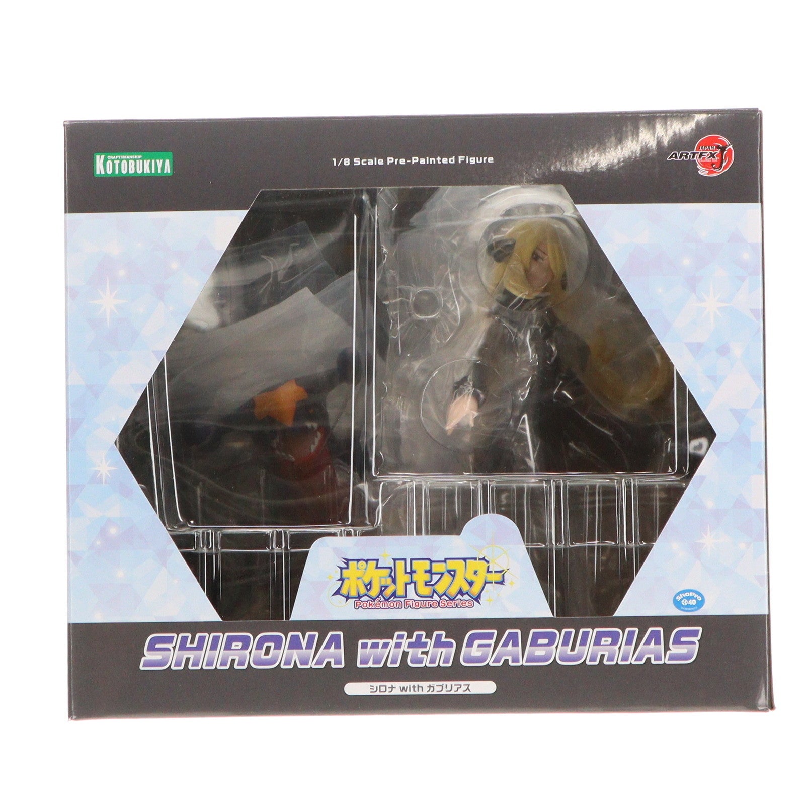 【中古即納】[FIG] ARTFX J シロナ with ガブリアス ポケットモンスター 1/8 完成品 フィギュア(PP953) コトブキヤ(20210926)