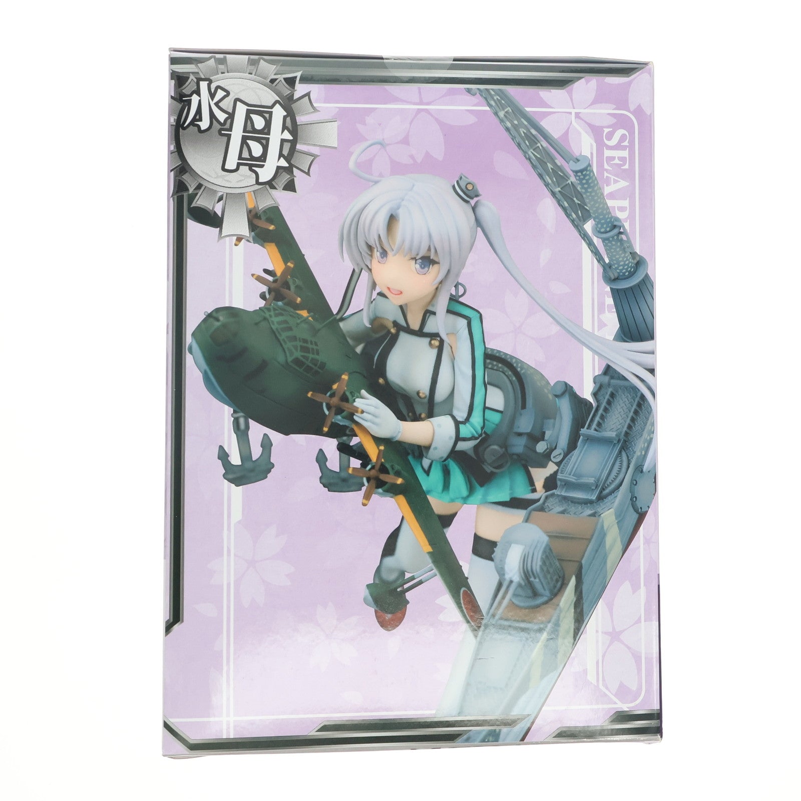 【中古即納】[FIG] 秋津洲(あきつしま) 艦隊これくしょん -艦これ- 1/7 完成品 フィギュア ファニーナイツ(アオシマ)(20160701)