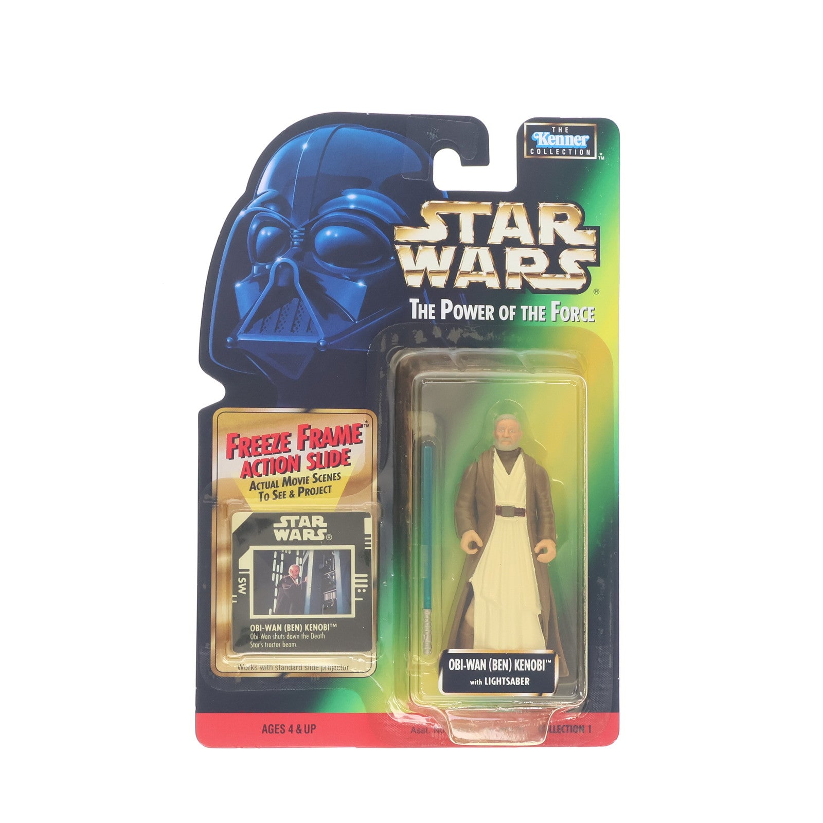 【中古即納】[FIG] スター・ウォーズ パワー・オブ・ザ・フォース ベーシックフィギュア オビ=ワン・ケノービ(べン・ケノービ) STAR WARS 完成品 可動フィギュア Kenner(ケナー)(19991231)