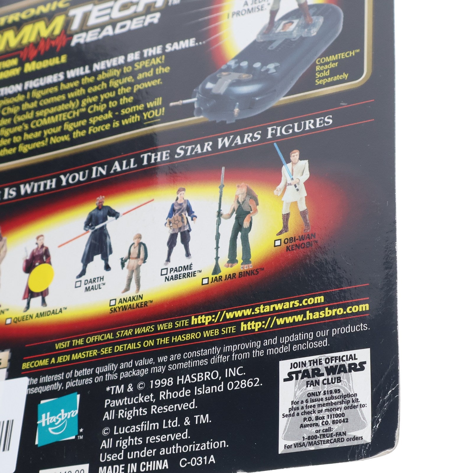 【中古即納】[FIG] コムテック ベーシックフィギュア パドメ・ナビリー STAR WARS(スター・ウォーズ) エピソード1/ファントム・メナス 完成品 可動フィギュア ハズブロ(19981231)