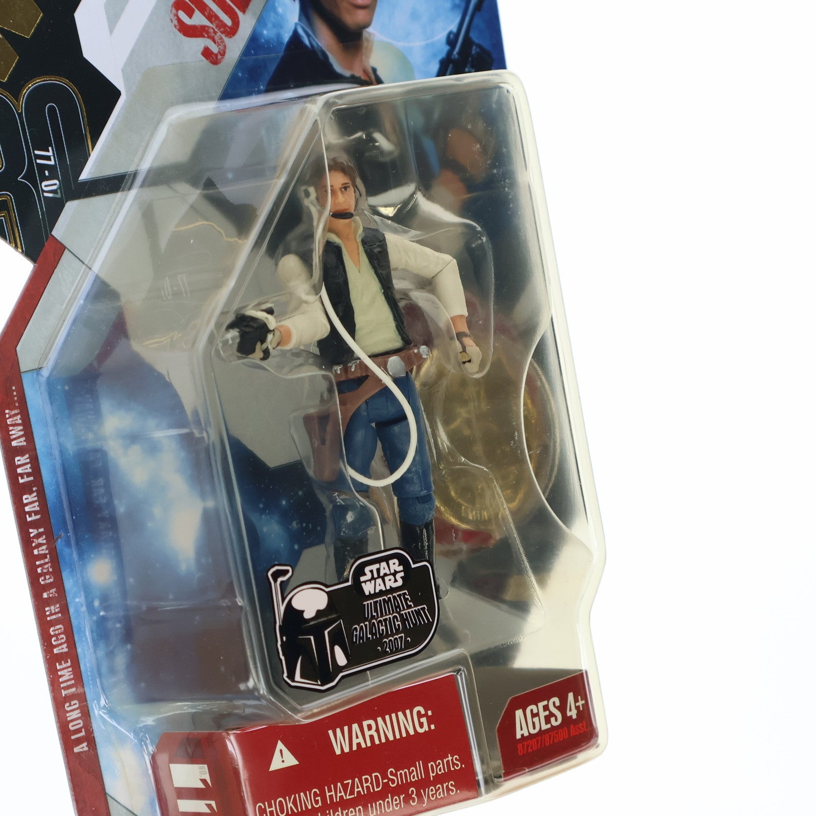 【中古即納】[FIG] スター・ウォーズ 30周年記念ベーシックフィギュア ハン・ソロ セレモニーバージョン STAR WARS 完成品 可動フィギュア トミーダイレクト(19991231)