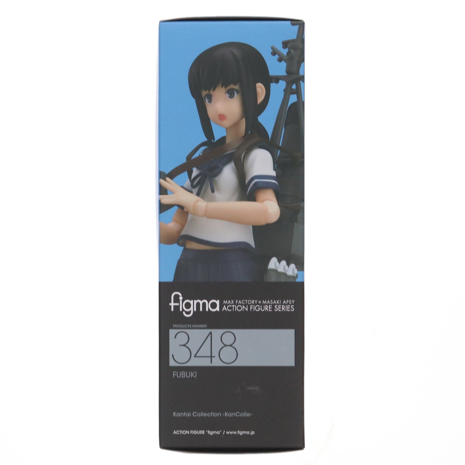 【中古即納】[FIG] GOODSMILE ONLINE SHOP限定特典付属 figma(フィグマ) 348 吹雪(ふぶき) 艦隊これくしょん ‐艦これ‐ 完成品 可動フィギュア マックスファクトリー(20171101)