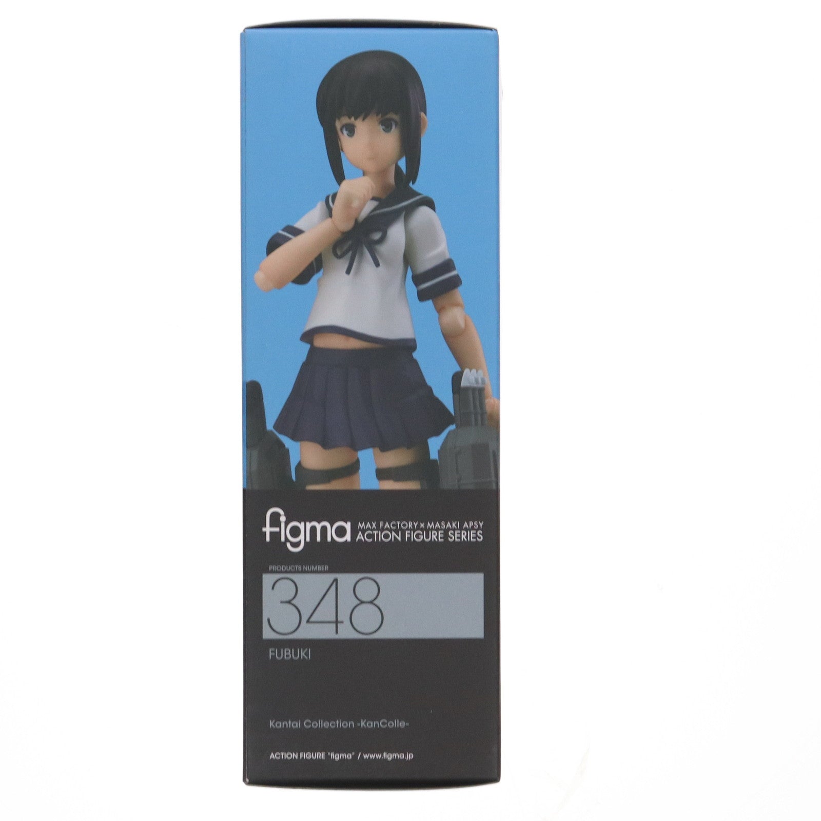 【中古即納】[FIG] GOODSMILE ONLINE SHOP限定特典付属 figma(フィグマ) 348 吹雪(ふぶき) 艦隊これくしょん ‐艦これ‐ 完成品 可動フィギュア マックスファクトリー(20171101)