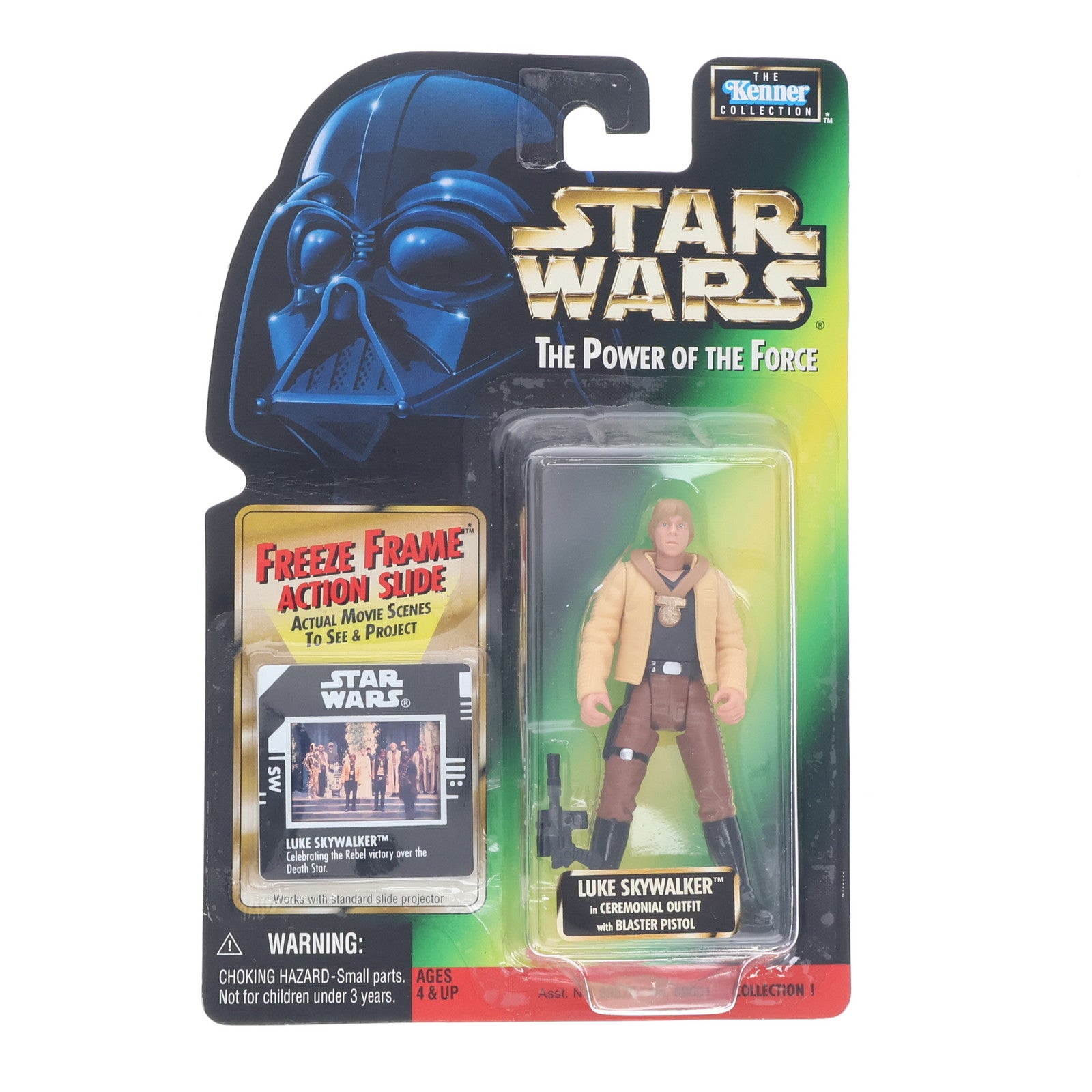 【中古即納】[FIG] フリーズ・フレーム ベーシックフィギュア ルーク・スカイウォーカー イン セレモニー STAR WARS(スター・ウォーズ) パワー・オブ・ザ・フォース 完成品 可動フィギュア ハズブロ(19971231)