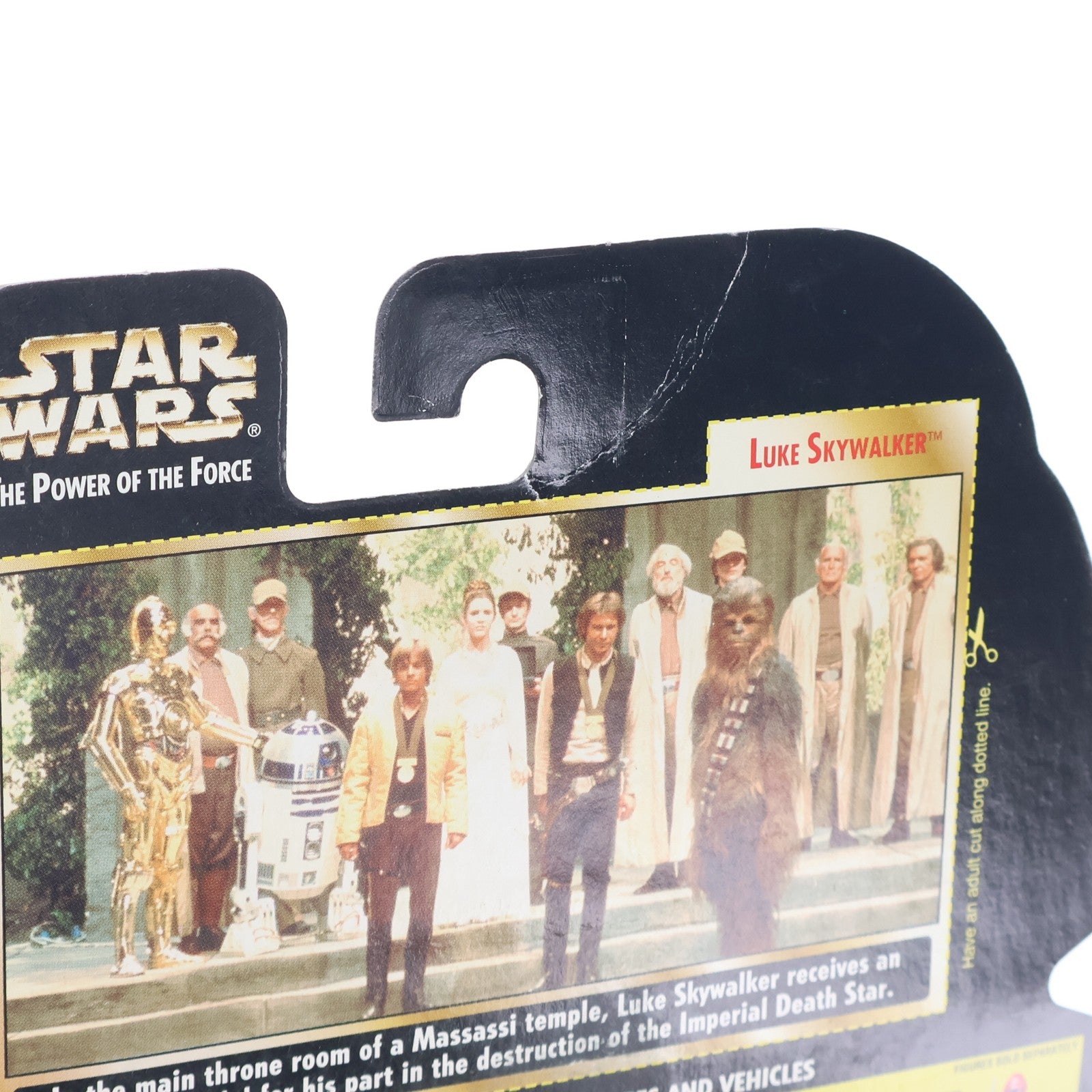 【中古即納】[FIG] フリーズ・フレーム ベーシックフィギュア ルーク・スカイウォーカー イン セレモニー STAR WARS(スター・ウォーズ) パワー・オブ・ザ・フォース 完成品 可動フィギュア ハズブロ(19971231)