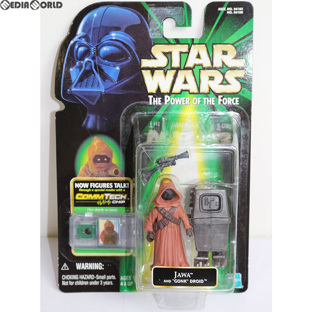【中古即納】[FIG] スター・ウォーズ パワー・オブ・ザ・フォース コムテック ベーシックフィギュア ジャワ&ゴンクドロイド STAR WARS 完成品 フィギュア(84198) トミー(19991231)