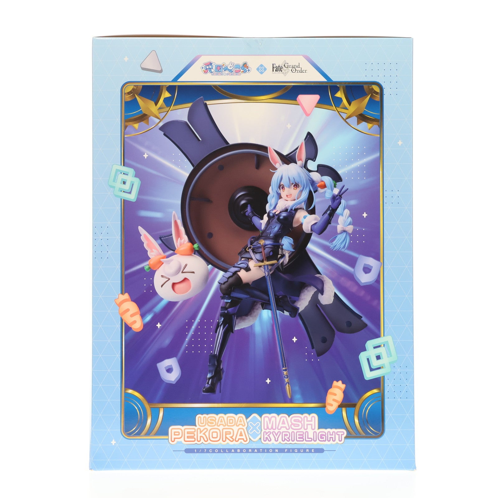 【中古即納】[FIG] 兎田ぺこら(うさだぺこら) × マシュ・キリエライト ホロライブプロダクション×Fate/Grand Order(フェイト/グランドオーダー) 1/7 完成品 フィギュア(MD23-0446001) アニプレックス(20250829)