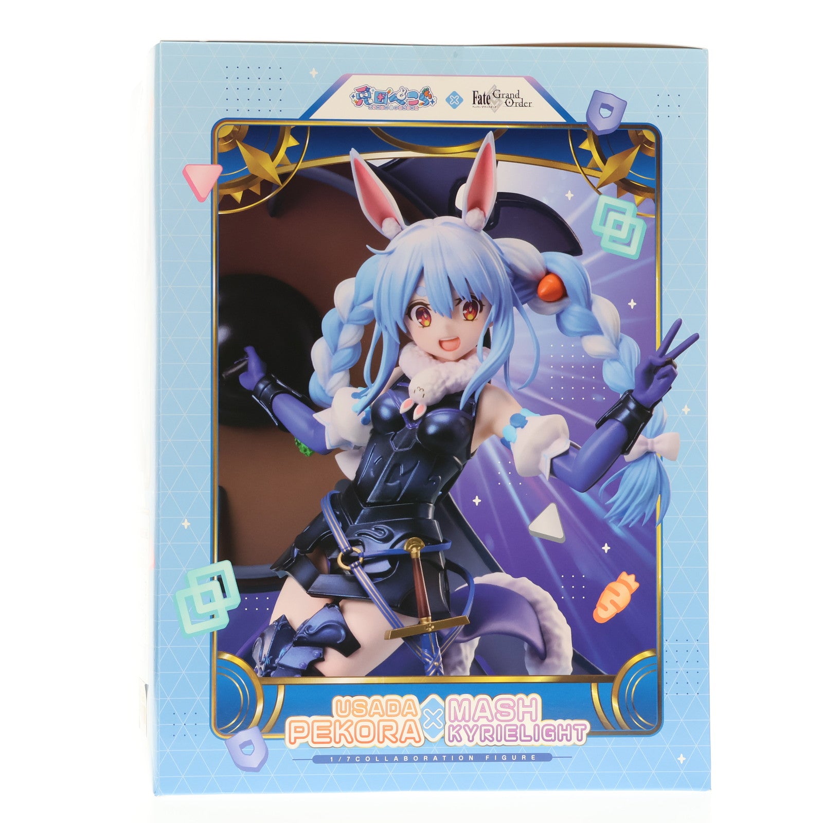 【中古即納】[FIG] 兎田ぺこら(うさだぺこら) × マシュ・キリエライト ホロライブプロダクション×Fate/Grand Order(フェイト/グランドオーダー) 1/7 完成品 フィギュア(MD23-0446001) アニプレックス(20250829)