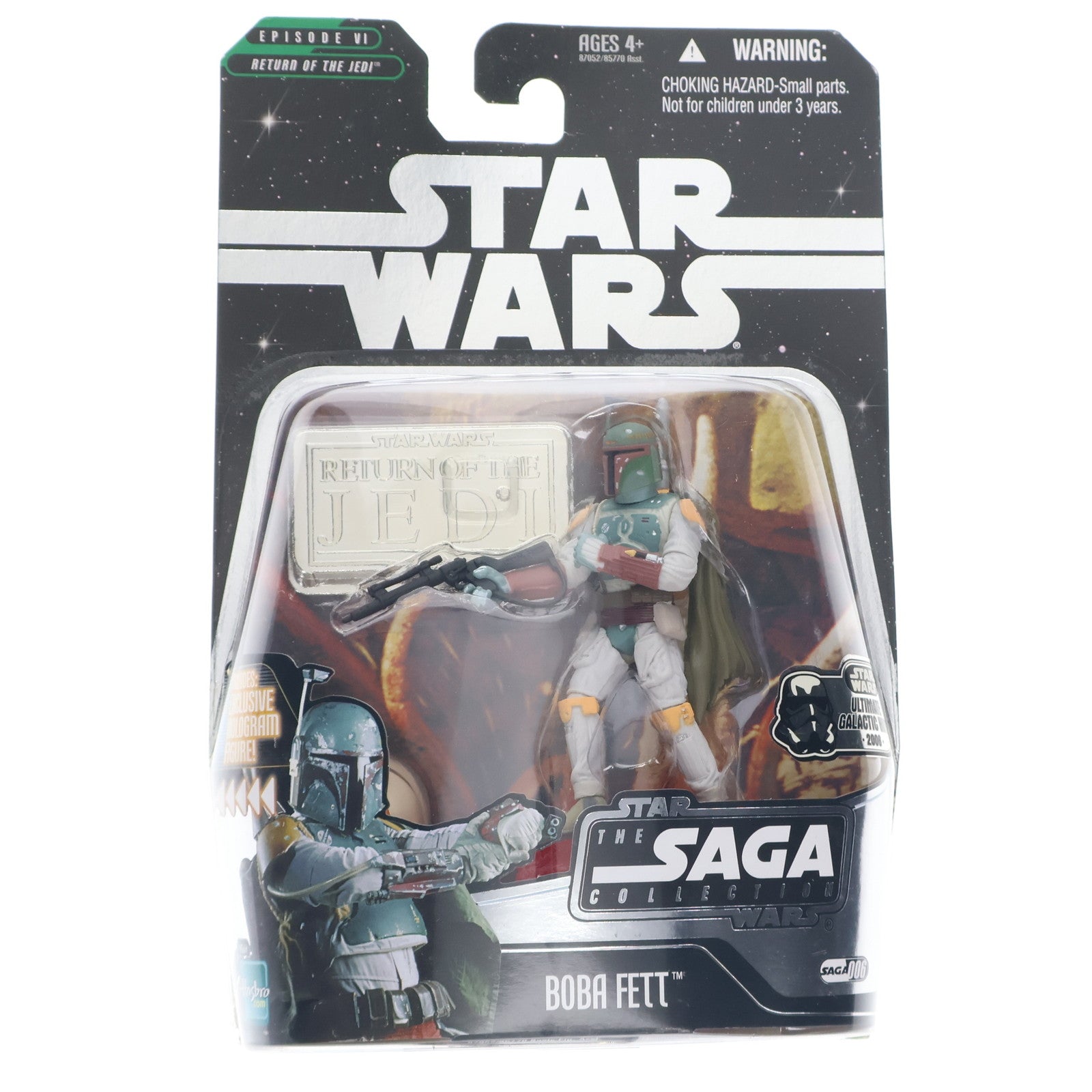 【中古即納】[FIG] スター・ウォーズ ベーシックフィギュア サーガレジェンズ ボバ・フェット STAR WARS 完成品 可動フィギュア(87052) トミーダイレクト(20071025)