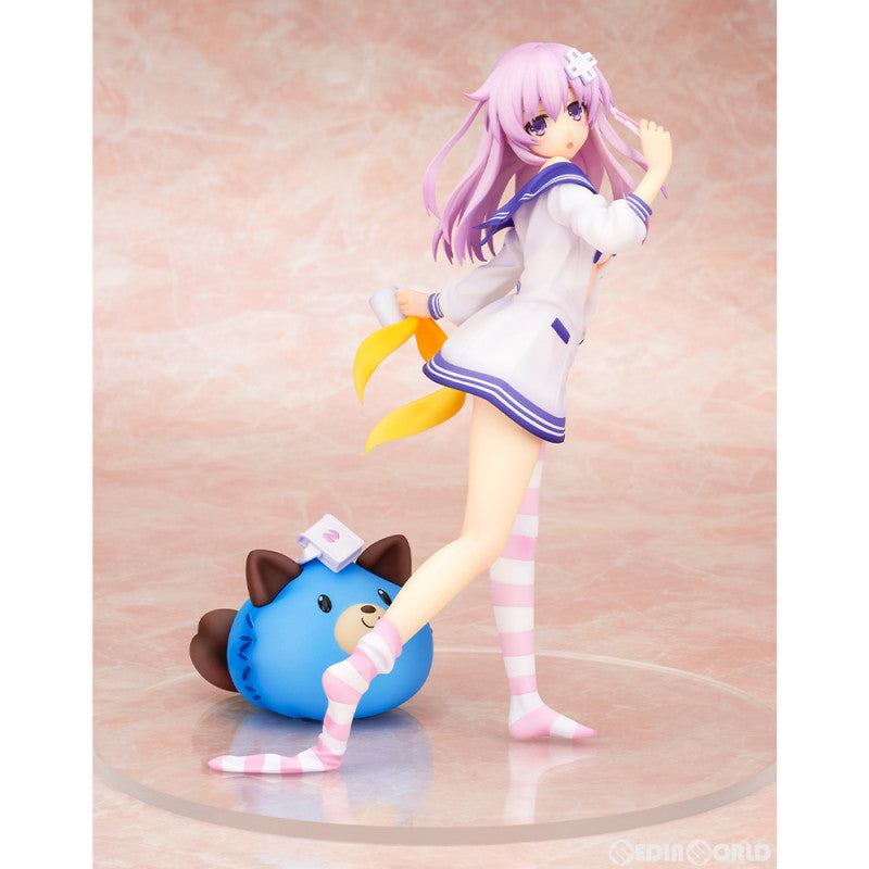 【中古即納】[FIG] ネプギア 寝起き Ver. 超次元ゲイム ネプテューヌ 1/8 完成品 フィギュア ブロッコリー(20210729)